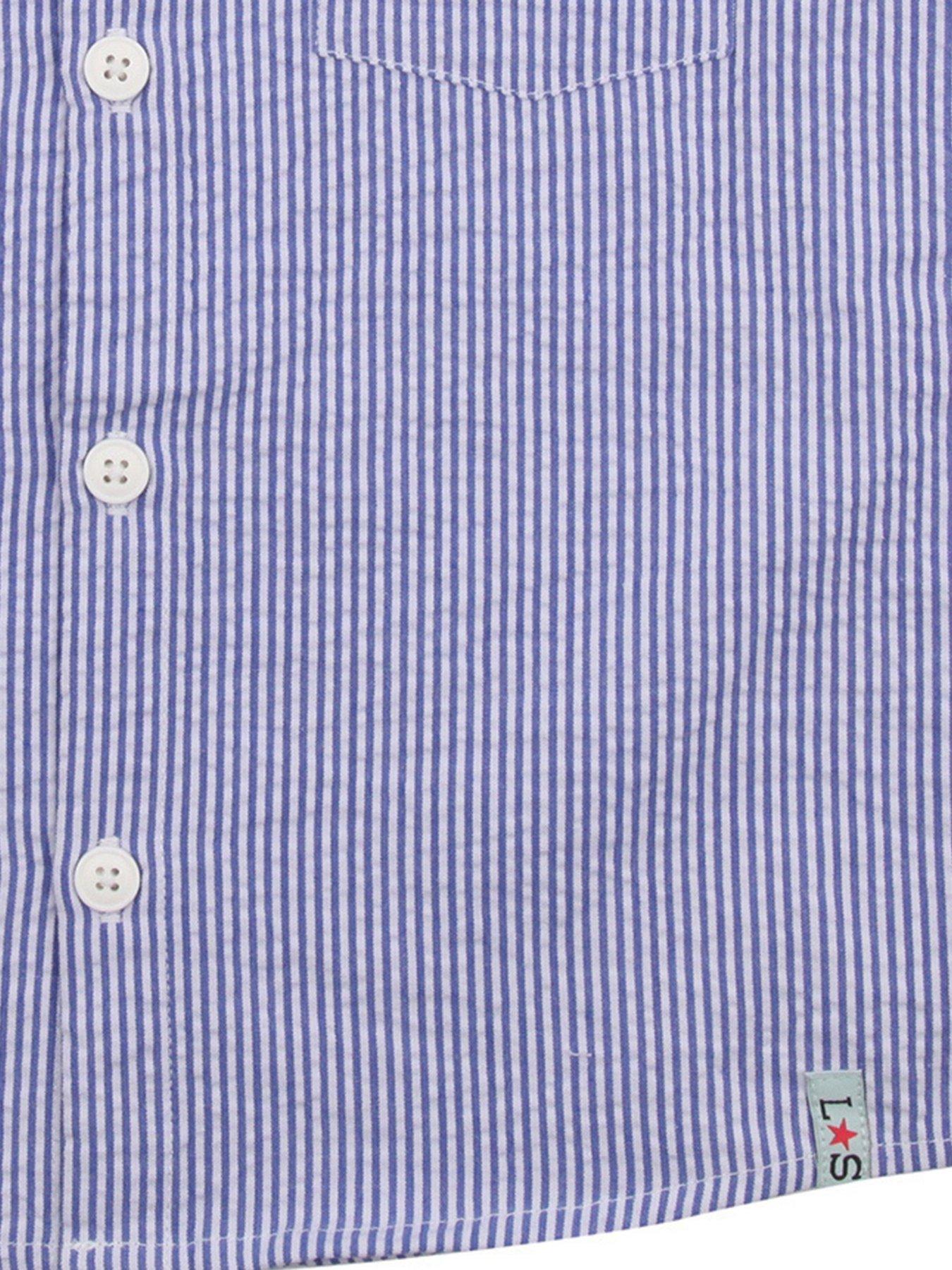 lilly-sid-boys-stripe-print-shirt-bluedetail