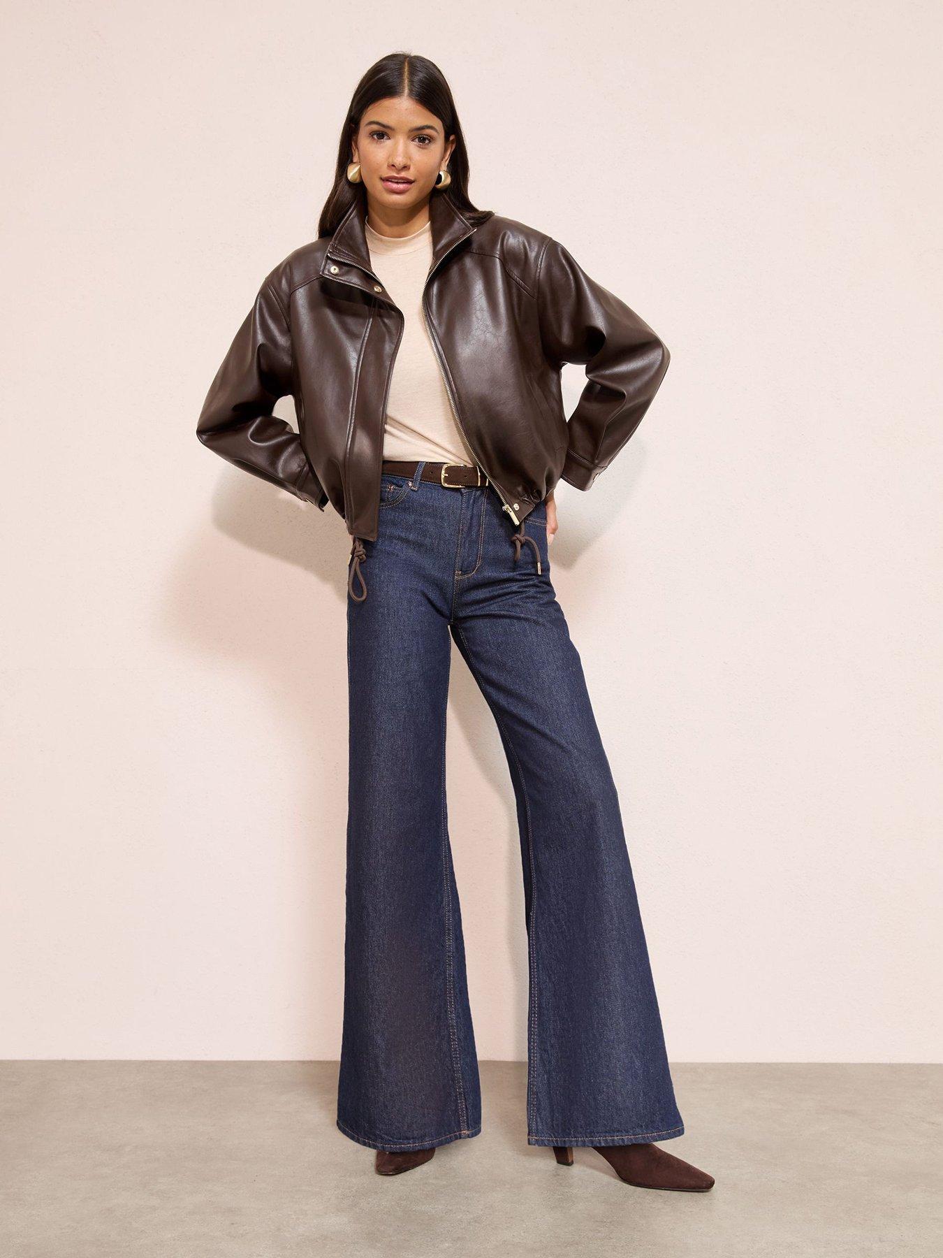 friends-like-these-pu-funnel-neck-bomber-jacket-chocolate-brownback