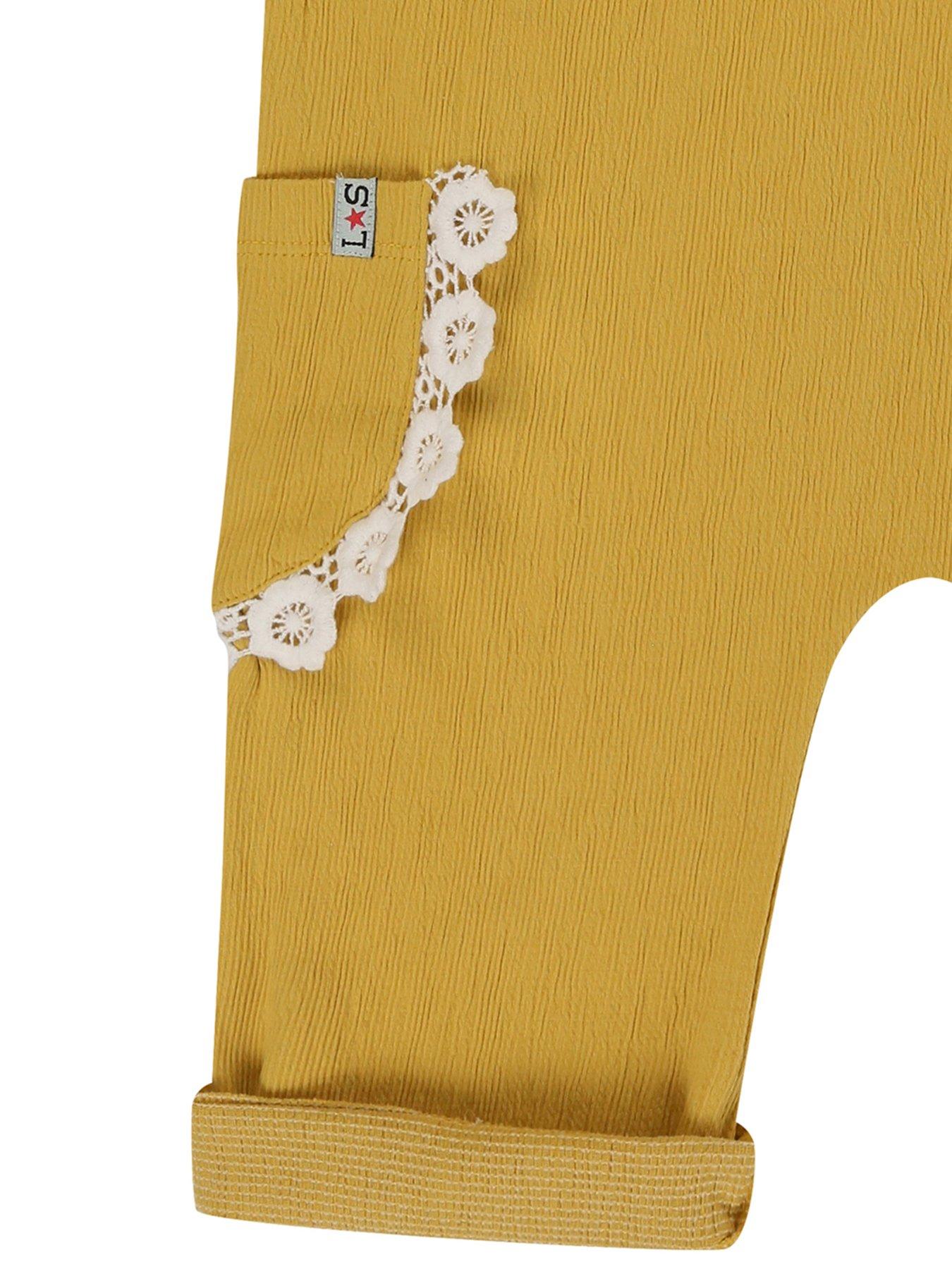 lilly-sid-girls-floral-applique-dungarees-yellowdetail