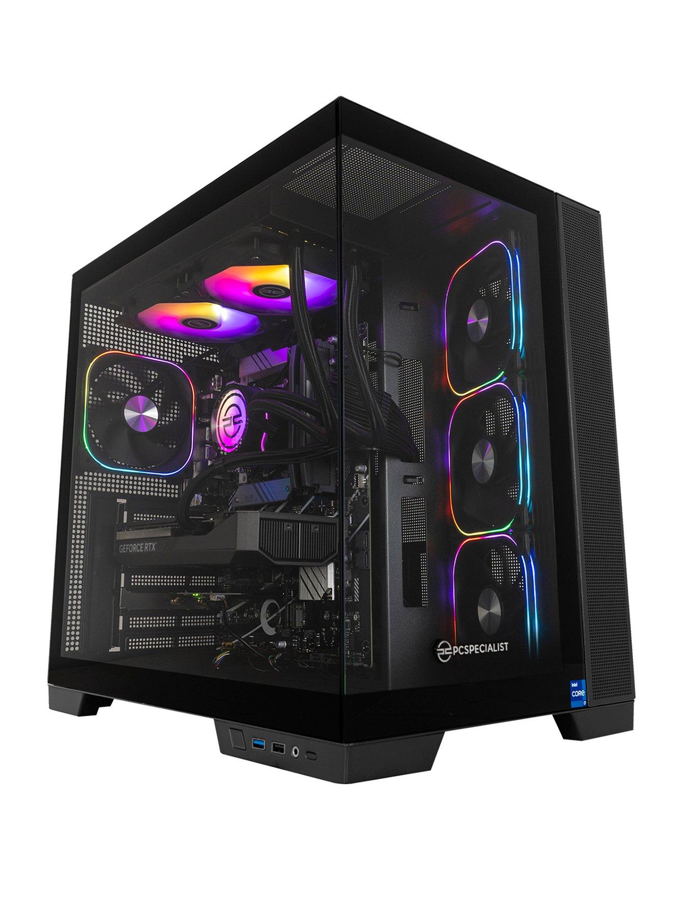 undefined Cypher 25 Gaming Desktop - GeForce RTX 5060 Ti, Intel Core i7, 16GB RAM, 1TB SSD - Black