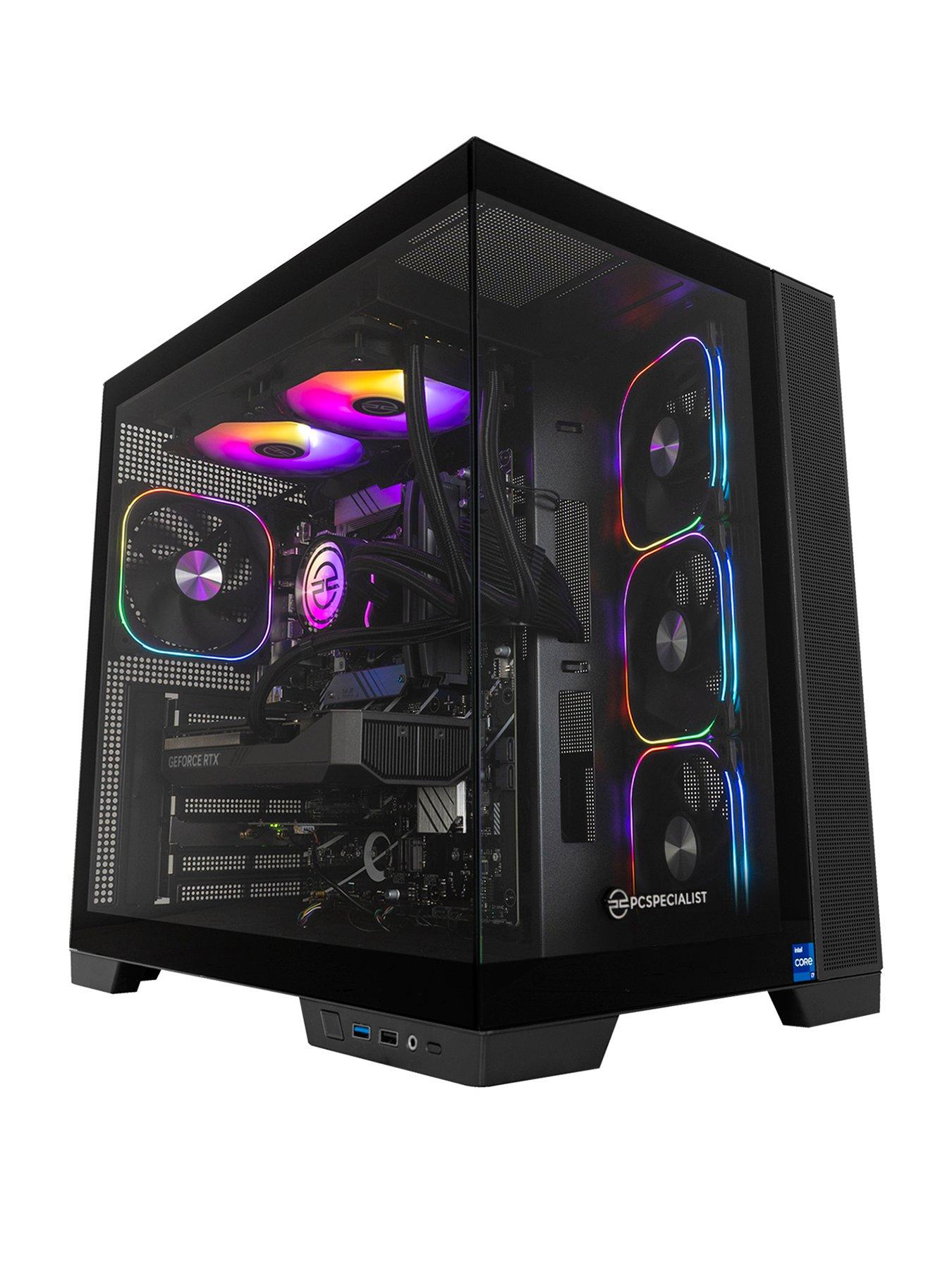 undefined Cypher 30 Gaming Desktop - GeForce RTX 5070, Intel Core i7, 16GB RAM, 1TB SSD - Black