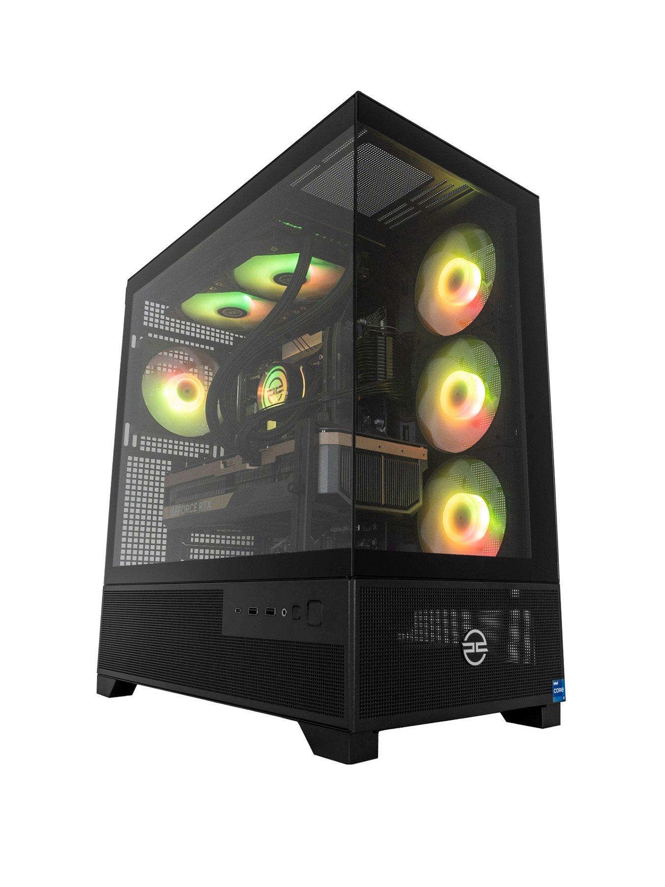 undefined Cypher 45 Gaming Desktop - GeForce RTX 5080, Intel Core i7, 32GB RAM, 2TB SSD - Black