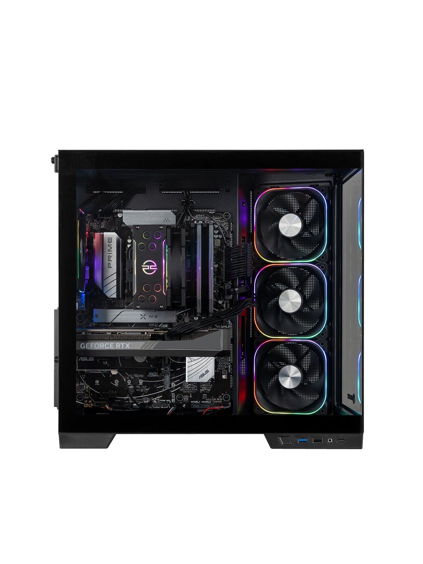 pcspecialist-fusion-45-gaming-desktop--nbspgeforce-rtx-5070nbspamd-ryzen-7nbsp16gbnbsp-ram-1tb-ssd--nbspblackback