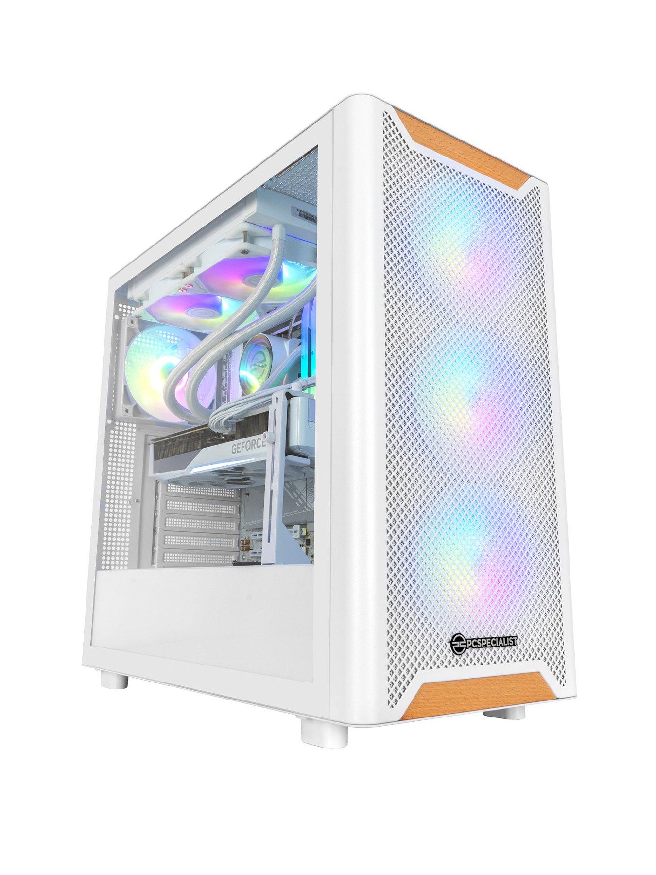 pcspecialist-fusion-lumin-50-gaming-desktop-16gb-geforce-rtx-5070-ti-amd-ryzen-7-32gb-ram-2tb-ssd-white