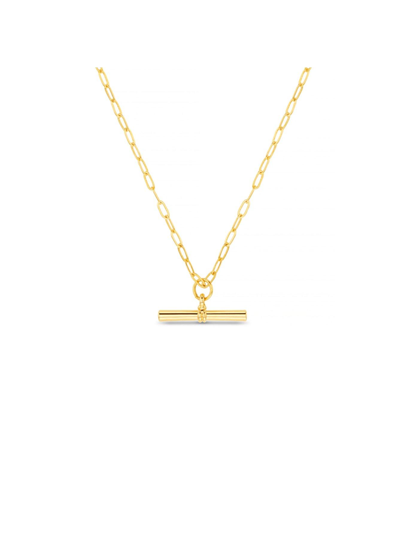 orelia-chunky-t-bar-mid-length-necklacestillFront