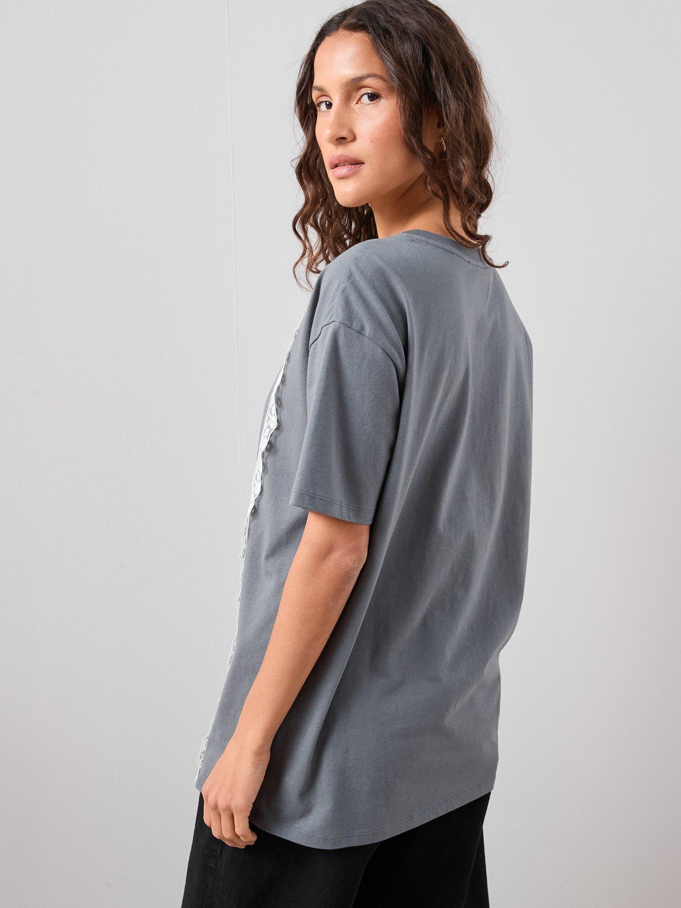 the-very-collection-lace-trim-graphic-t-shirt-greystillFront