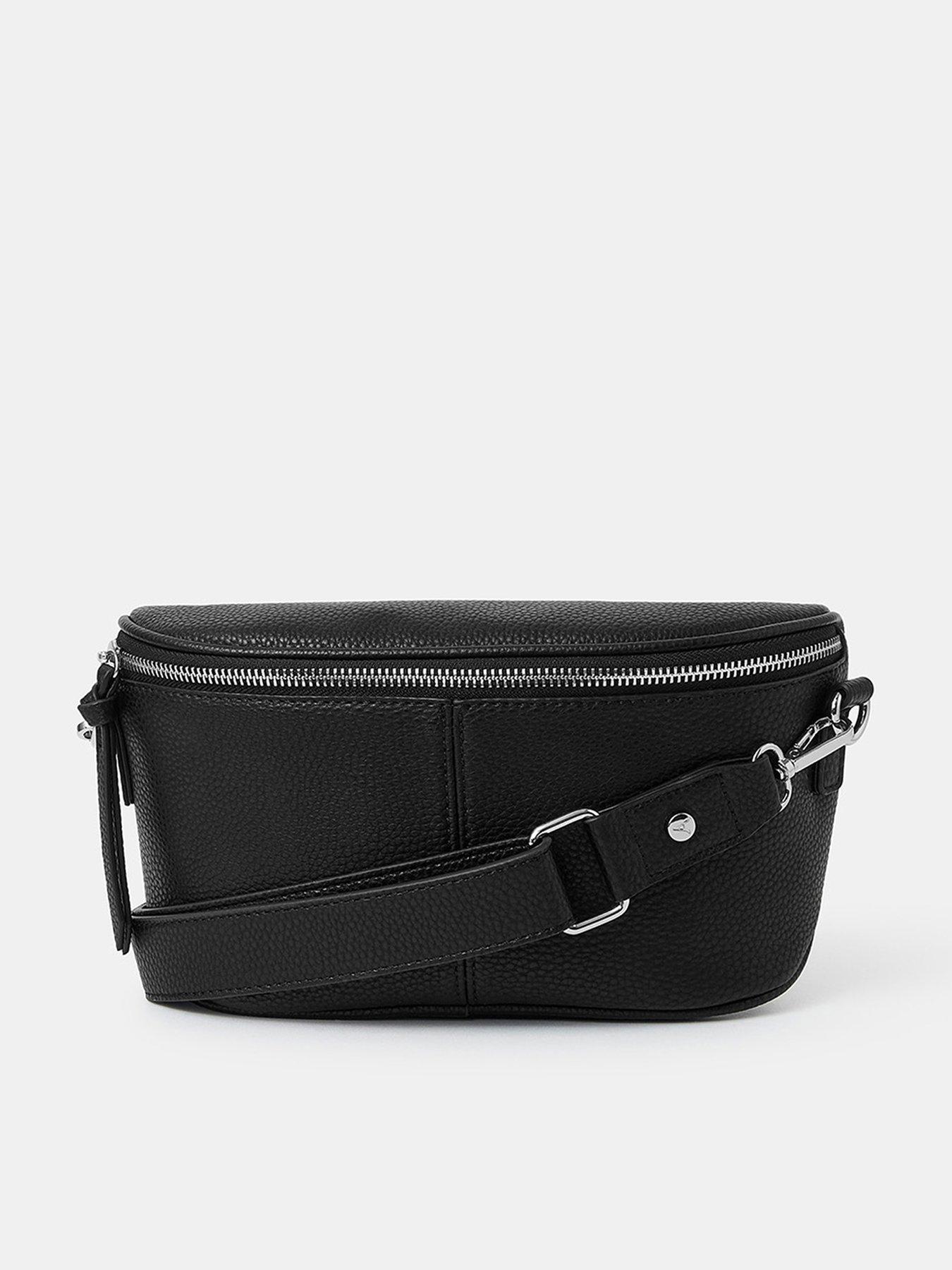Image 1 of 5 of Accessorize Crossbody Sling Bag - Black