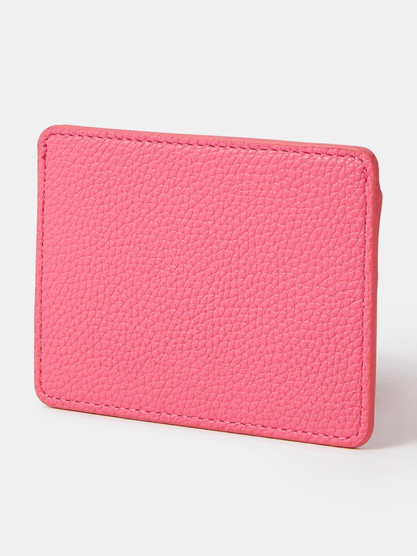 Image 2 of 3 of Accessorize Curved Colour Block Card Holder - Multi