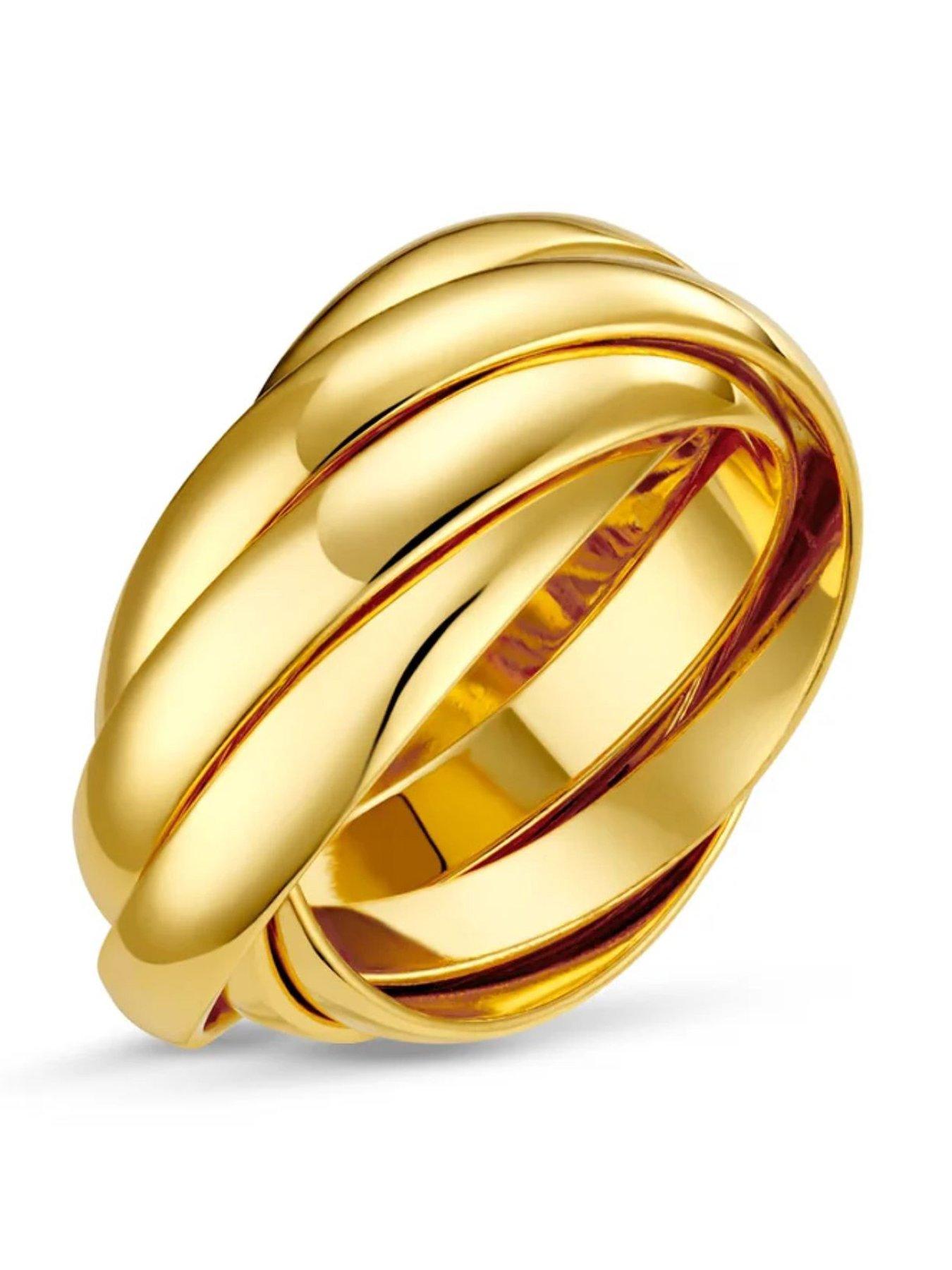 orelia-interlocking-russian-rings-goldfront