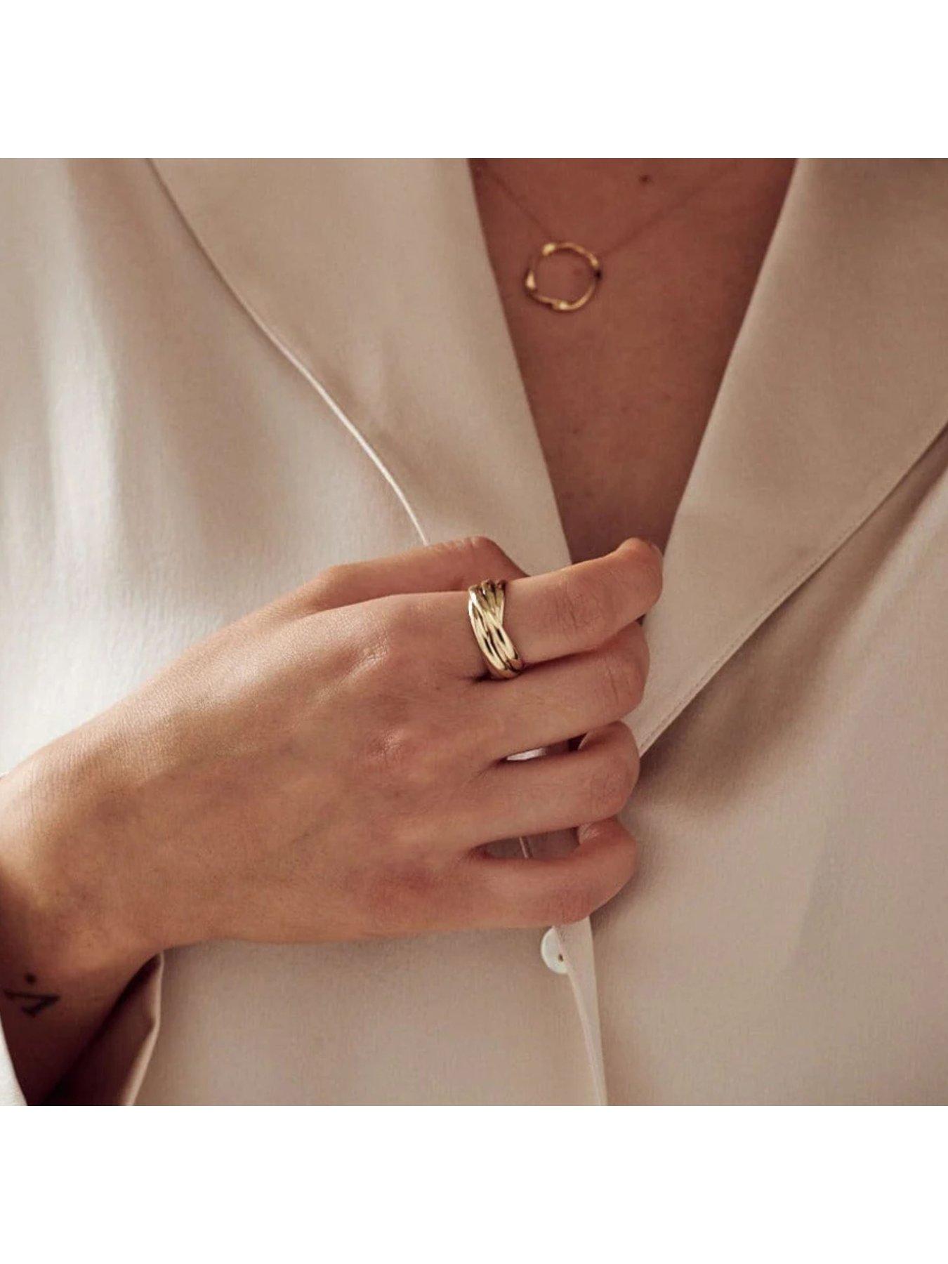 orelia-interlocking-russian-rings-goldoutfit