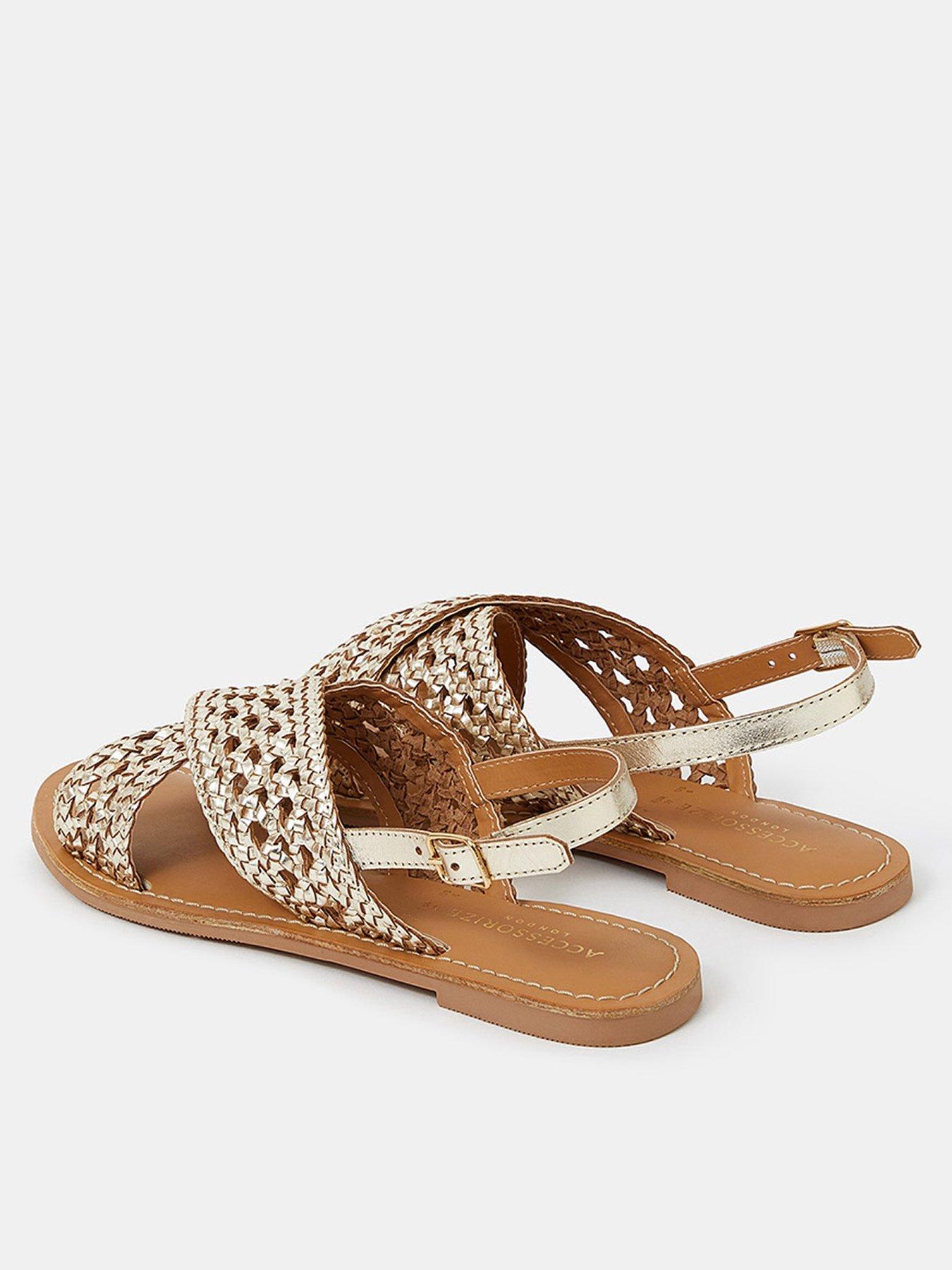 accessorize-woven-metallic-cross-strap-sandals-goldback