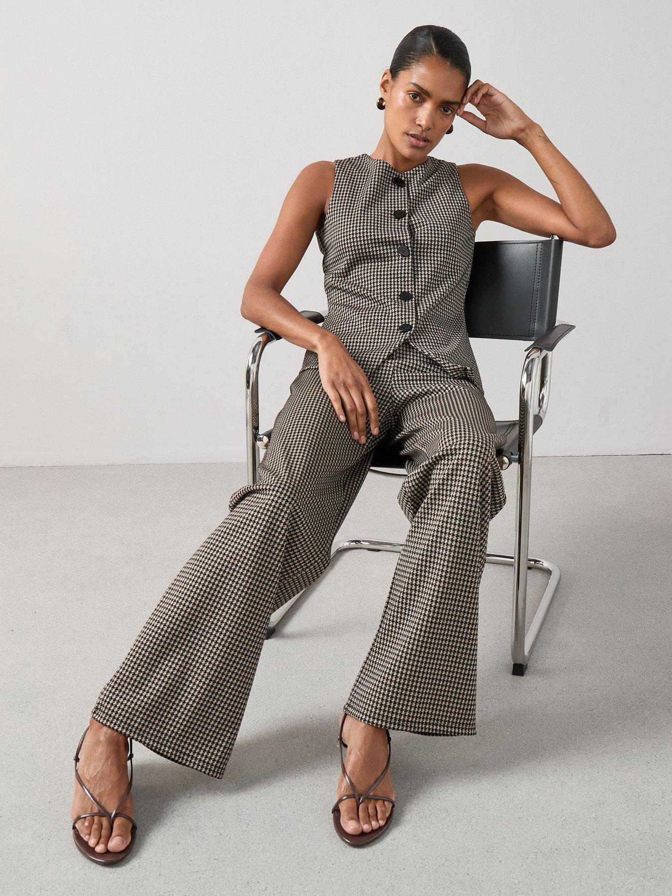 the-very-collection-check-wide-leg-trousers-co-ord-houndstooth-printoutfit