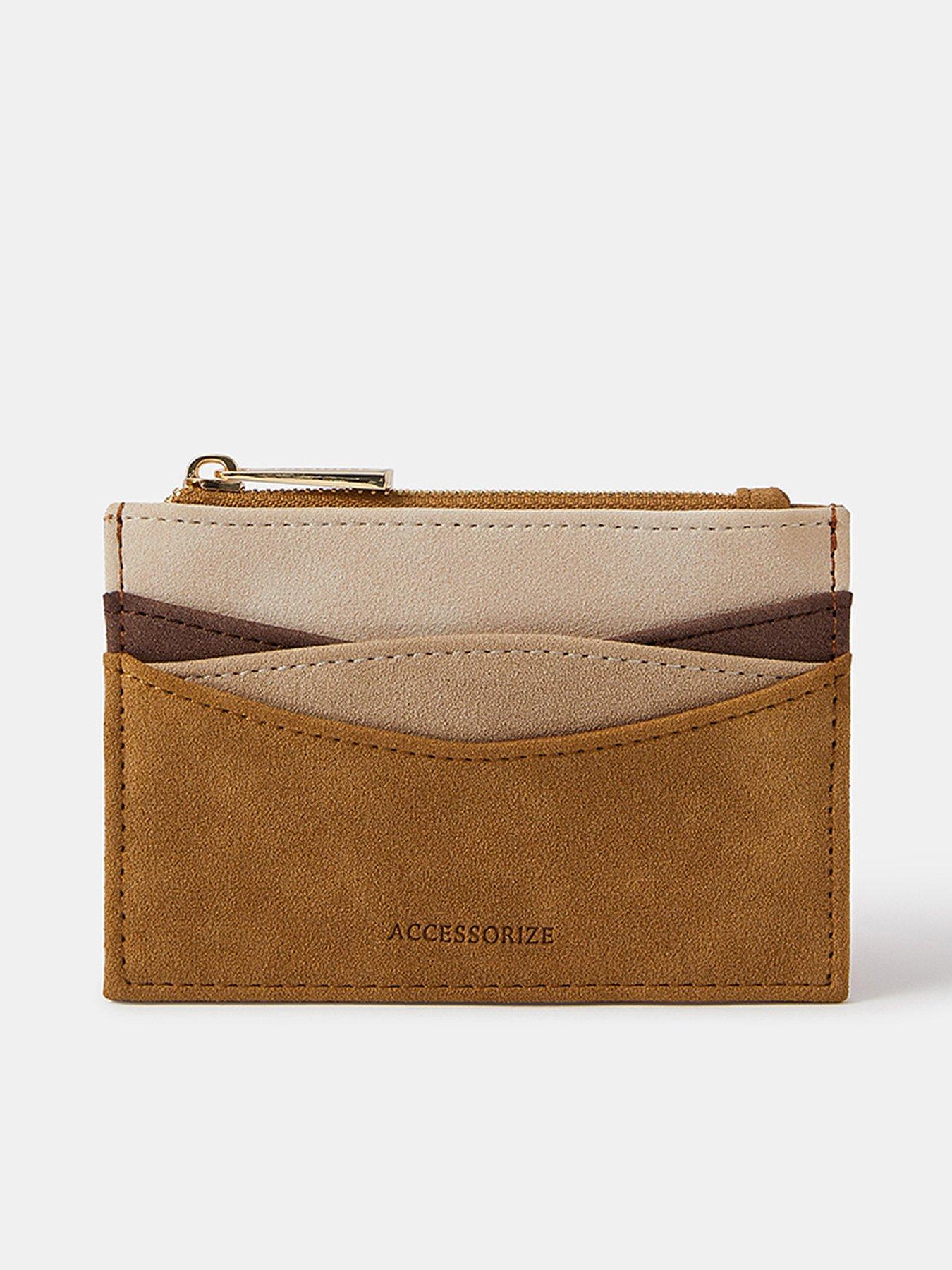 Accessorize Suedette Card Holder - Multi