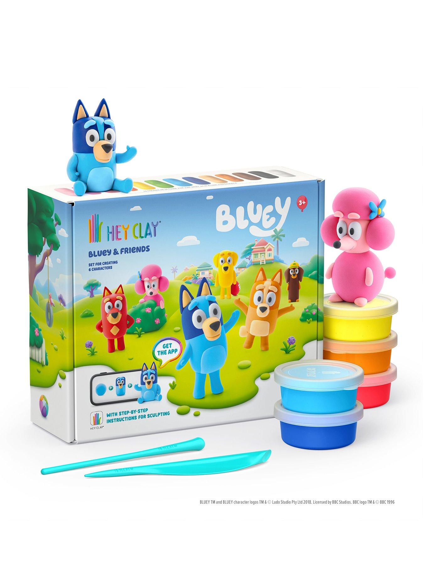 Image 1 of 5 of Hey Clay Hey Clay Bluey Large Set