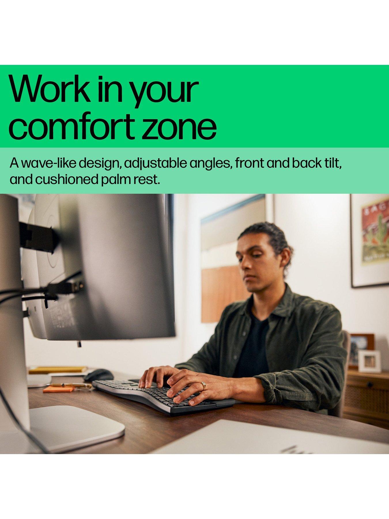 Image 2 of 7 of HP HP 680 Comfort Dual-Mode Keyboard