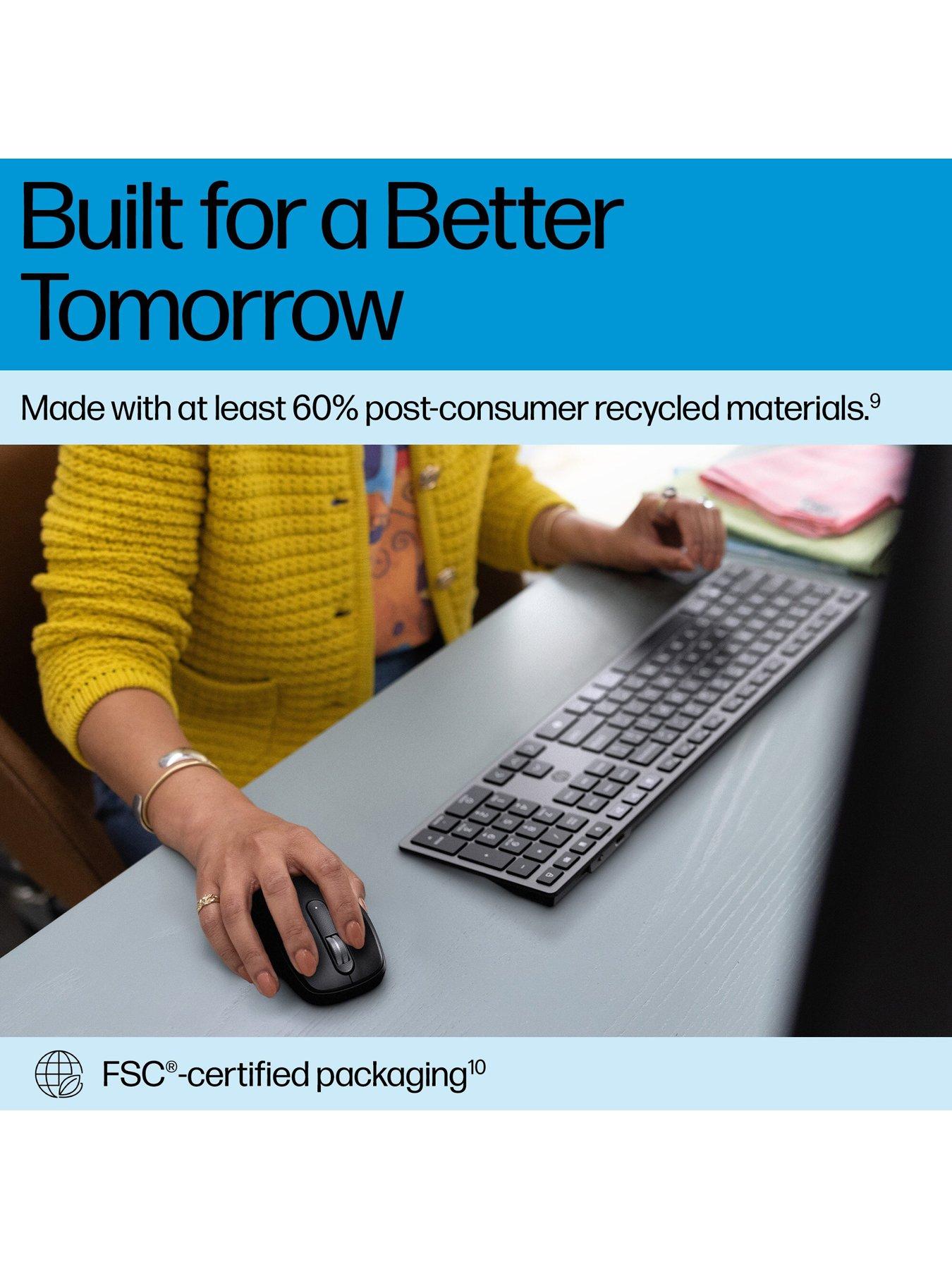 Image 5 of 7 of HP HP 720 Multi-Device Rechargeable Wireless Keyboard and Mouse Combo