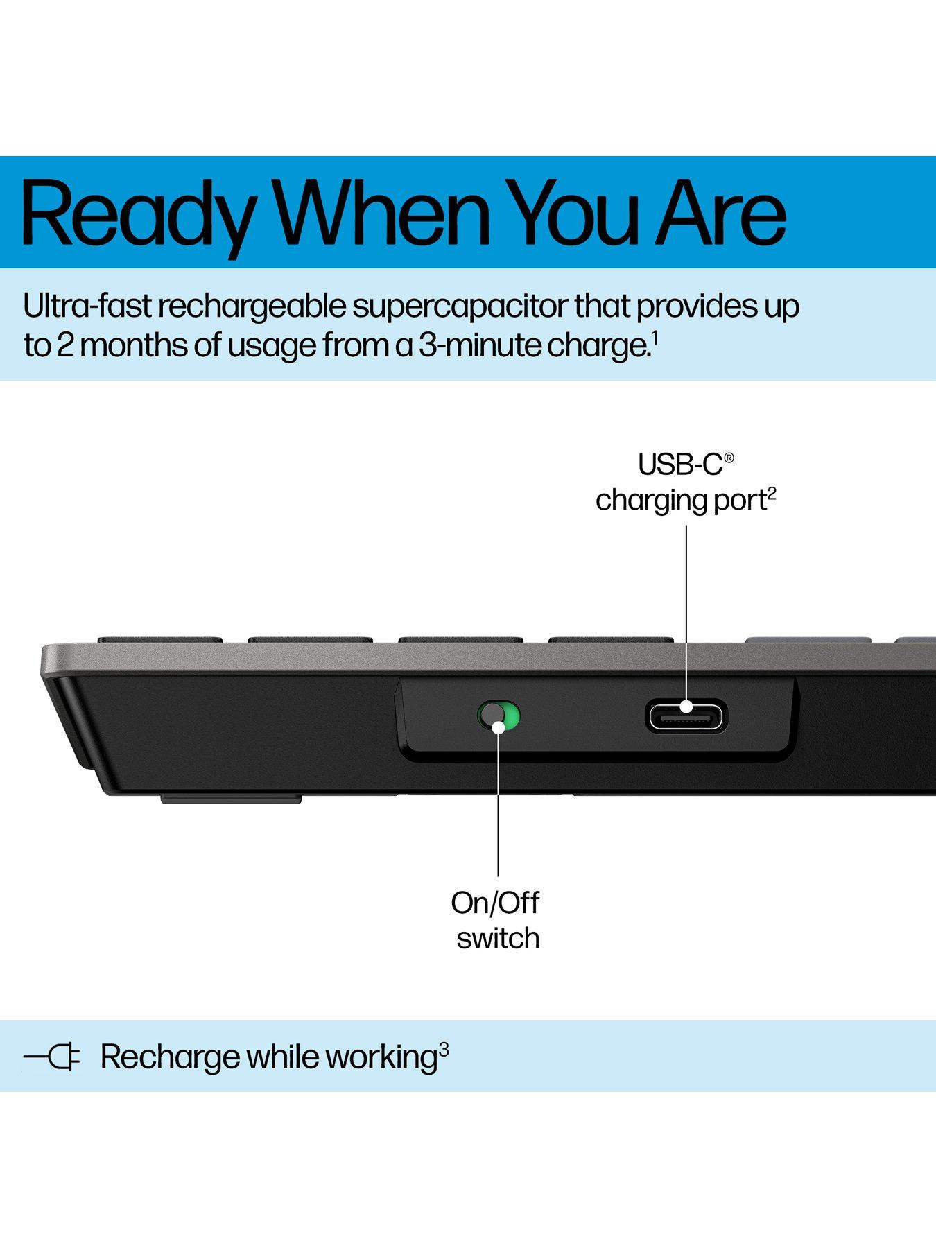 Image 5 of 6 of HP HP 720 Multi-Device Rechargeable Wireless Keyboard