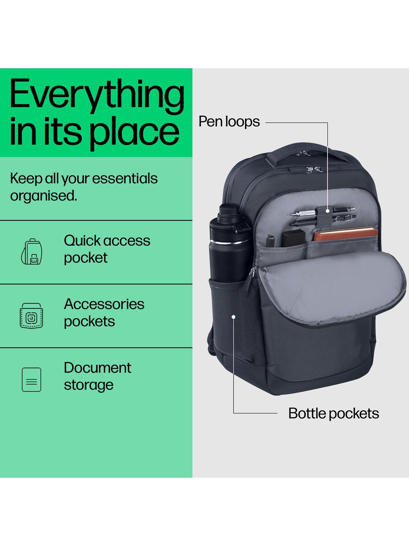 Image 2 of 8 of HP HP Everyday 16-inch Laptop Backpack