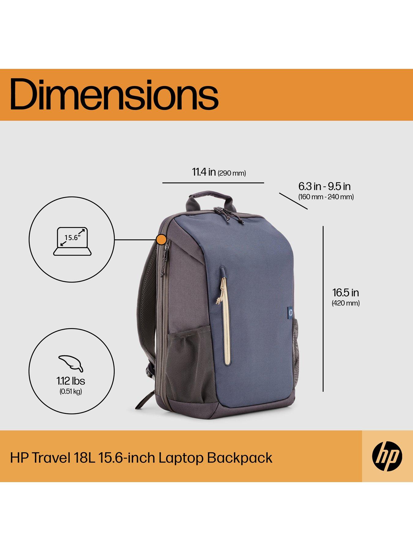 Image 2 of 7 of HP HP Travel 18 Liter 15.6 Blue Night Laptop Backpack