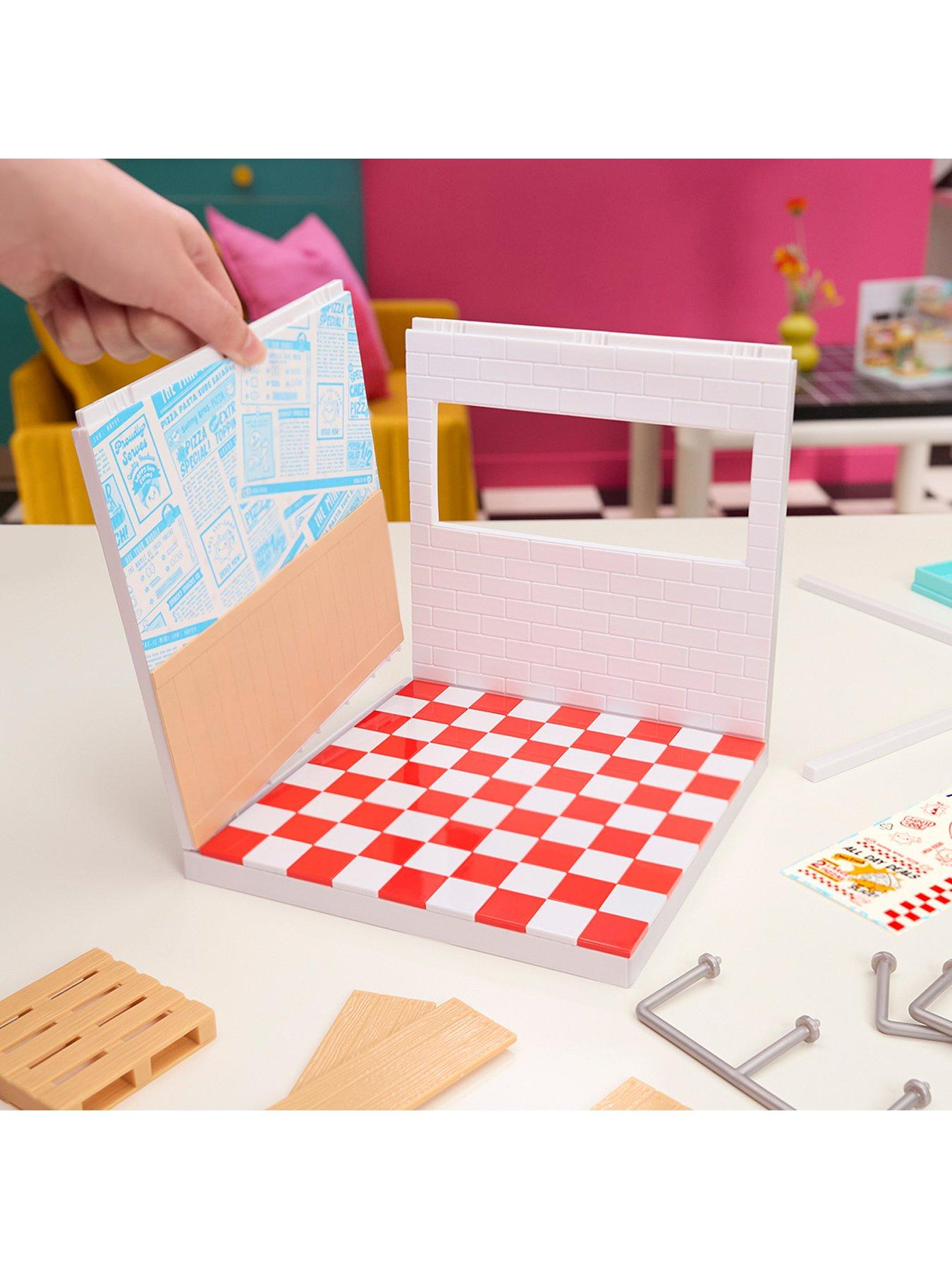 Image 3 of 8 of Mini Verse MGA's Miniverse Make It Mini Spaces Pizza Shop Building Set