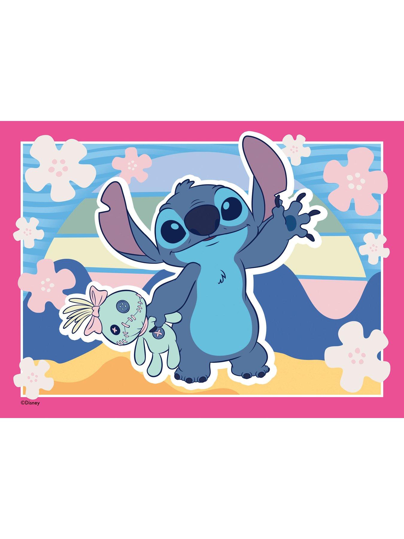 Image 3 of 6 of Disney Stitch Speedy Puzzle &ndash; 4x 35-Piece Jigsaw Puzzle Speed Challenge Game