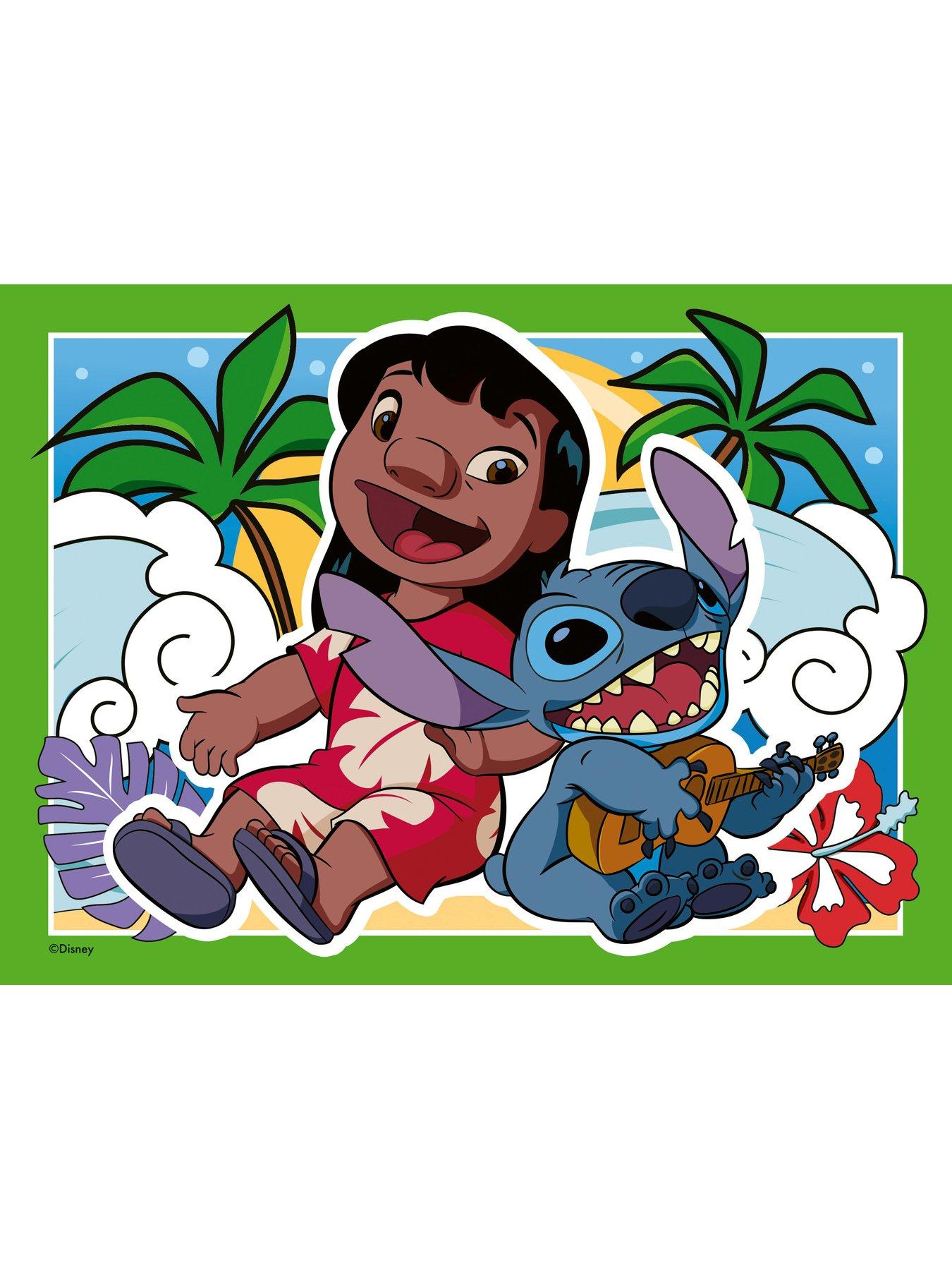 Image 4 of 6 of Disney Stitch Speedy Puzzle &ndash; 4x 35-Piece Jigsaw Puzzle Speed Challenge Game