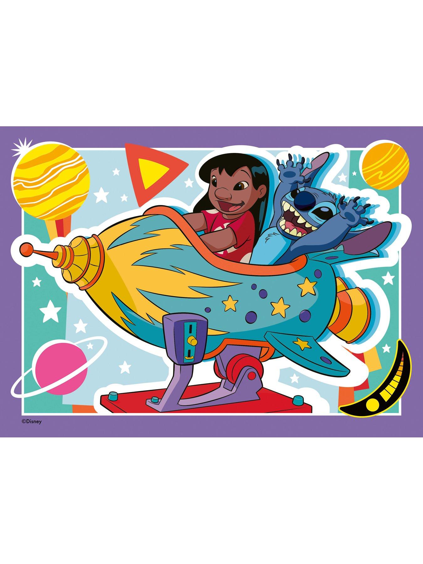 Image 5 of 6 of Disney Stitch Speedy Puzzle &ndash; 4x 35-Piece Jigsaw Puzzle Speed Challenge Game