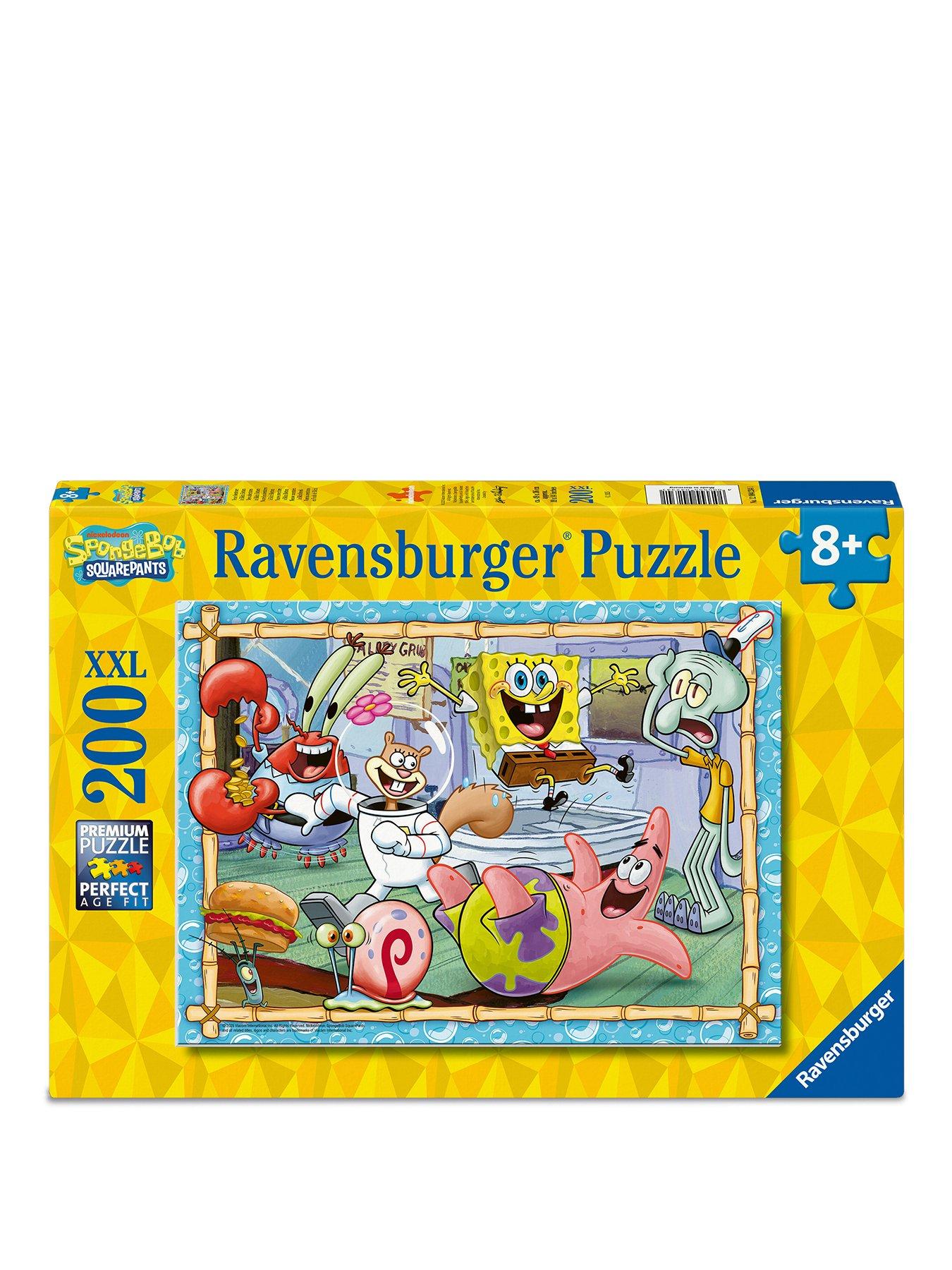 Spongebob Squarepants 200-Piece Jigsaw Puzzle with XXL Large Pieces