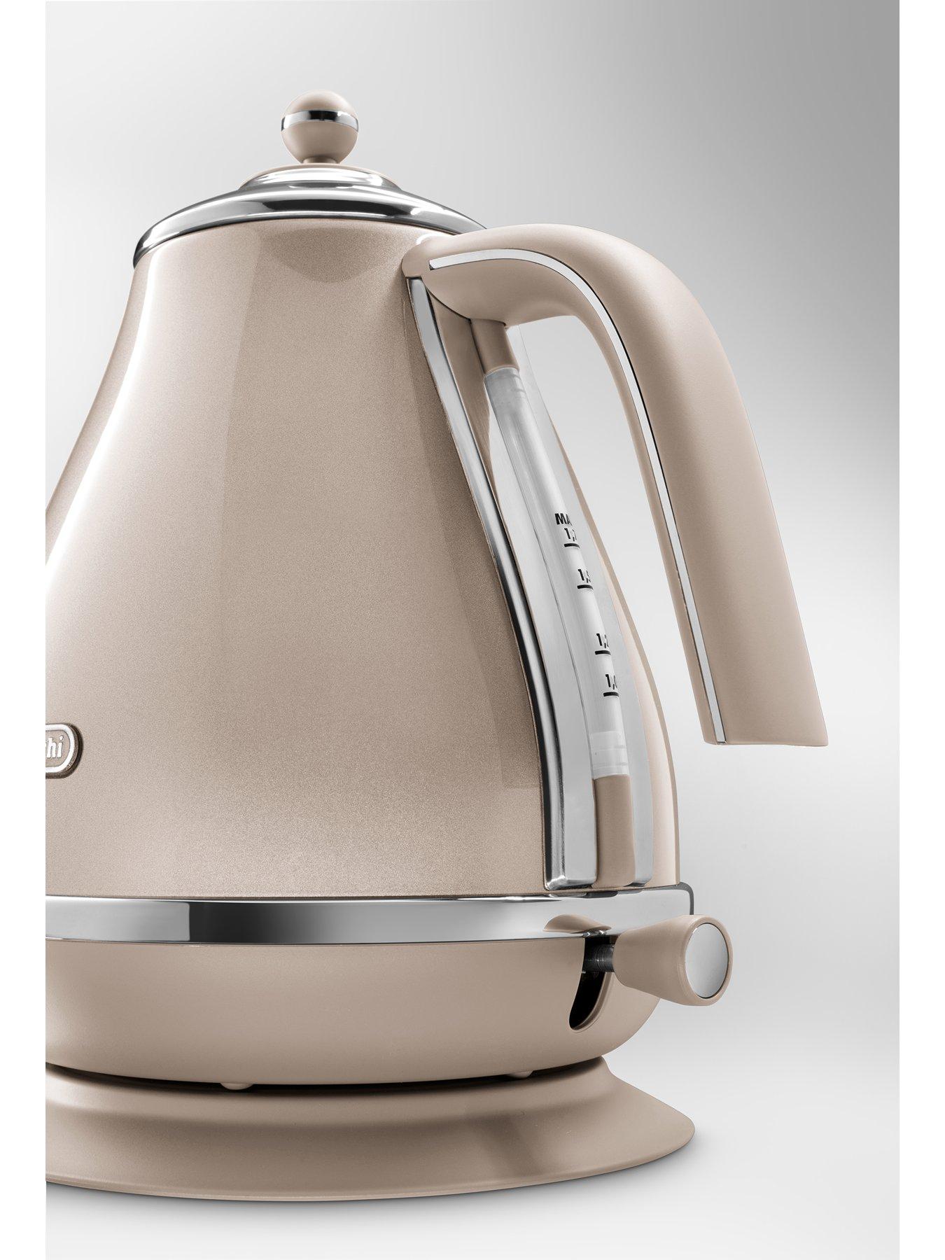 Image 6 of 6 of DeLonghi Icona Metallics Kettle - Beige