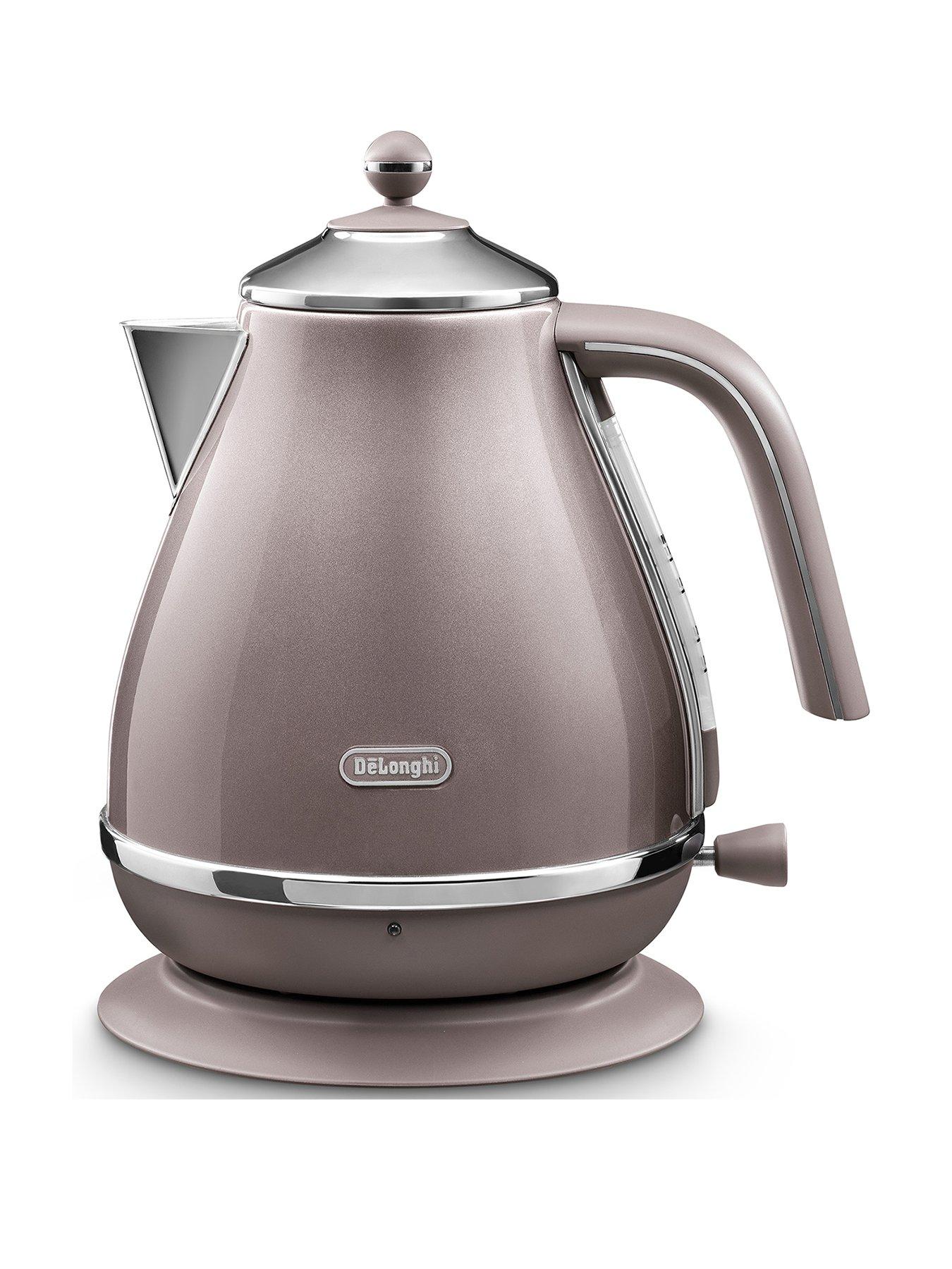 Image 1 of 6 of DeLonghi Icona Metallics Kettle - Pink
