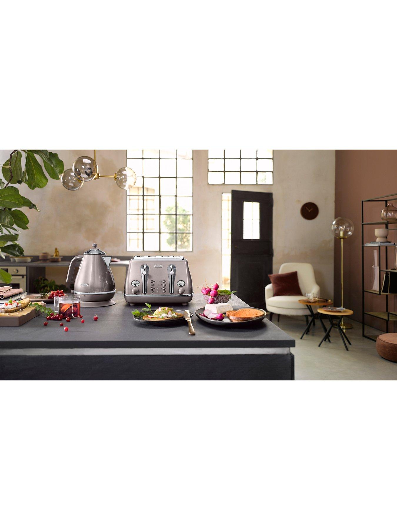 Image 5 of 6 of DeLonghi Icona Metallics Kettle - Pink