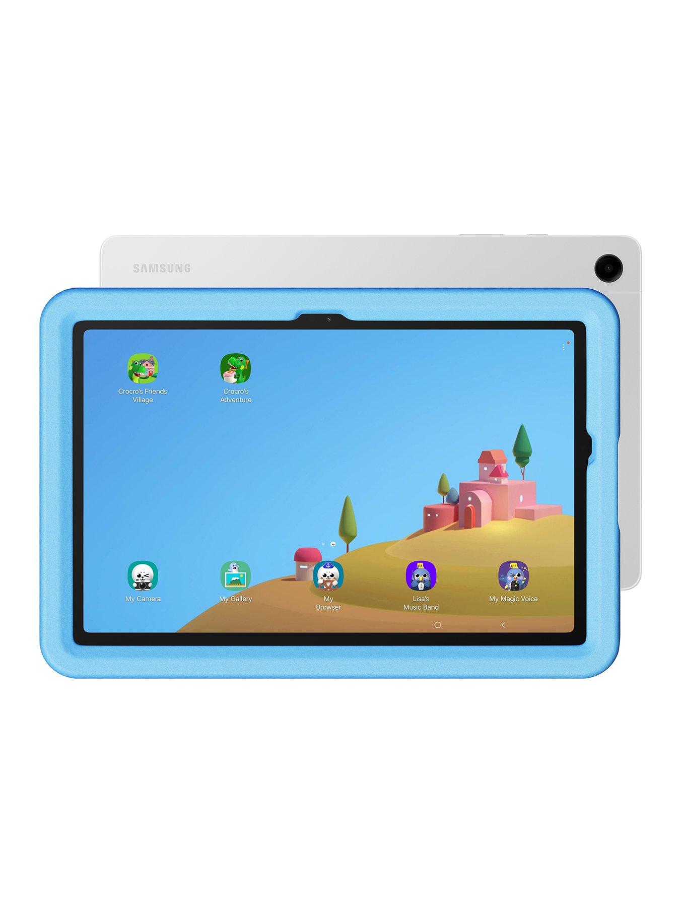 undefined Galaxy Tab A9+ 11-inch WiFi 128GB - Silver with Kids Case