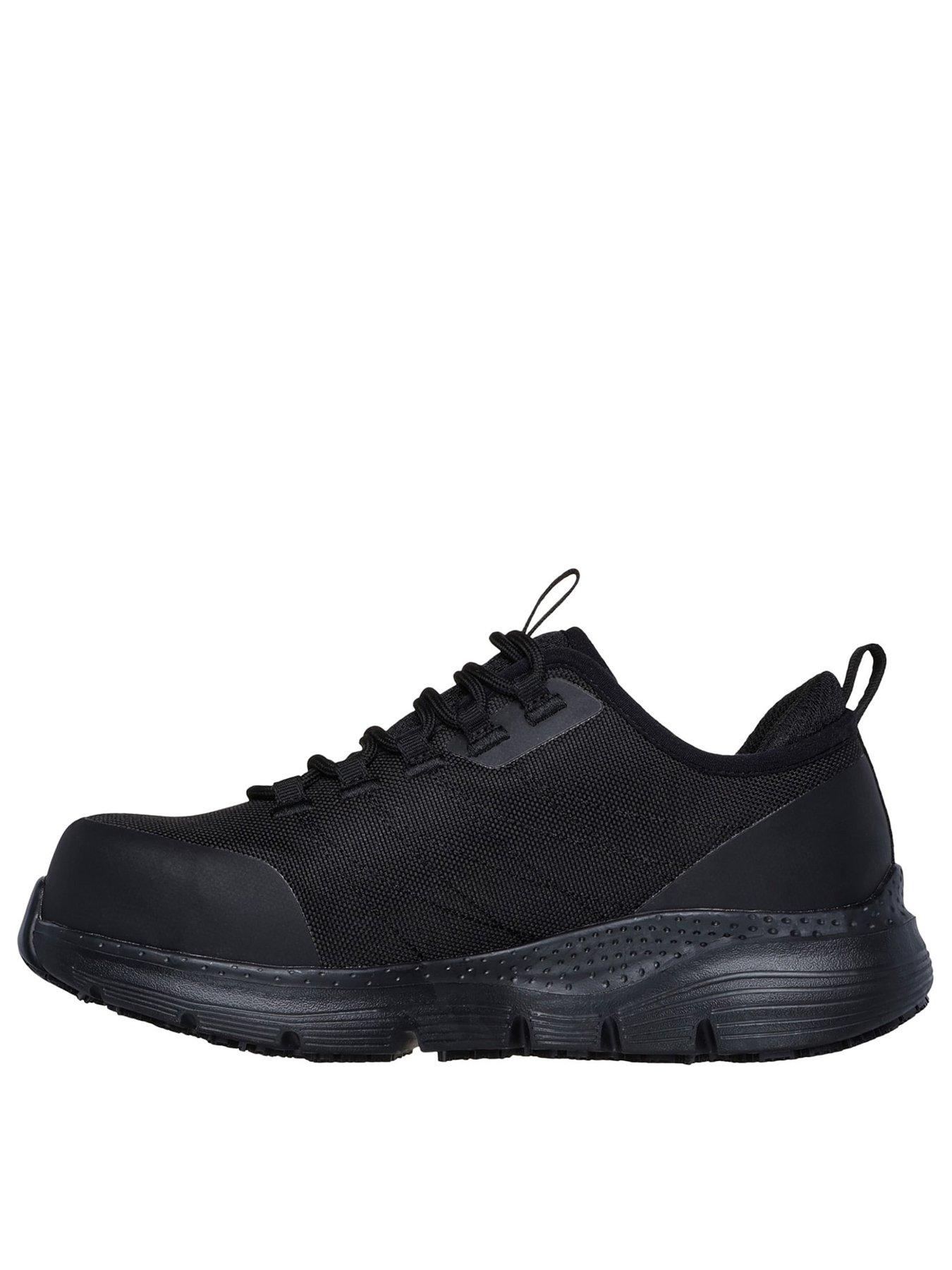 Image 3 of 5 of Skechers Arch Fit Workwear Trainer - Black