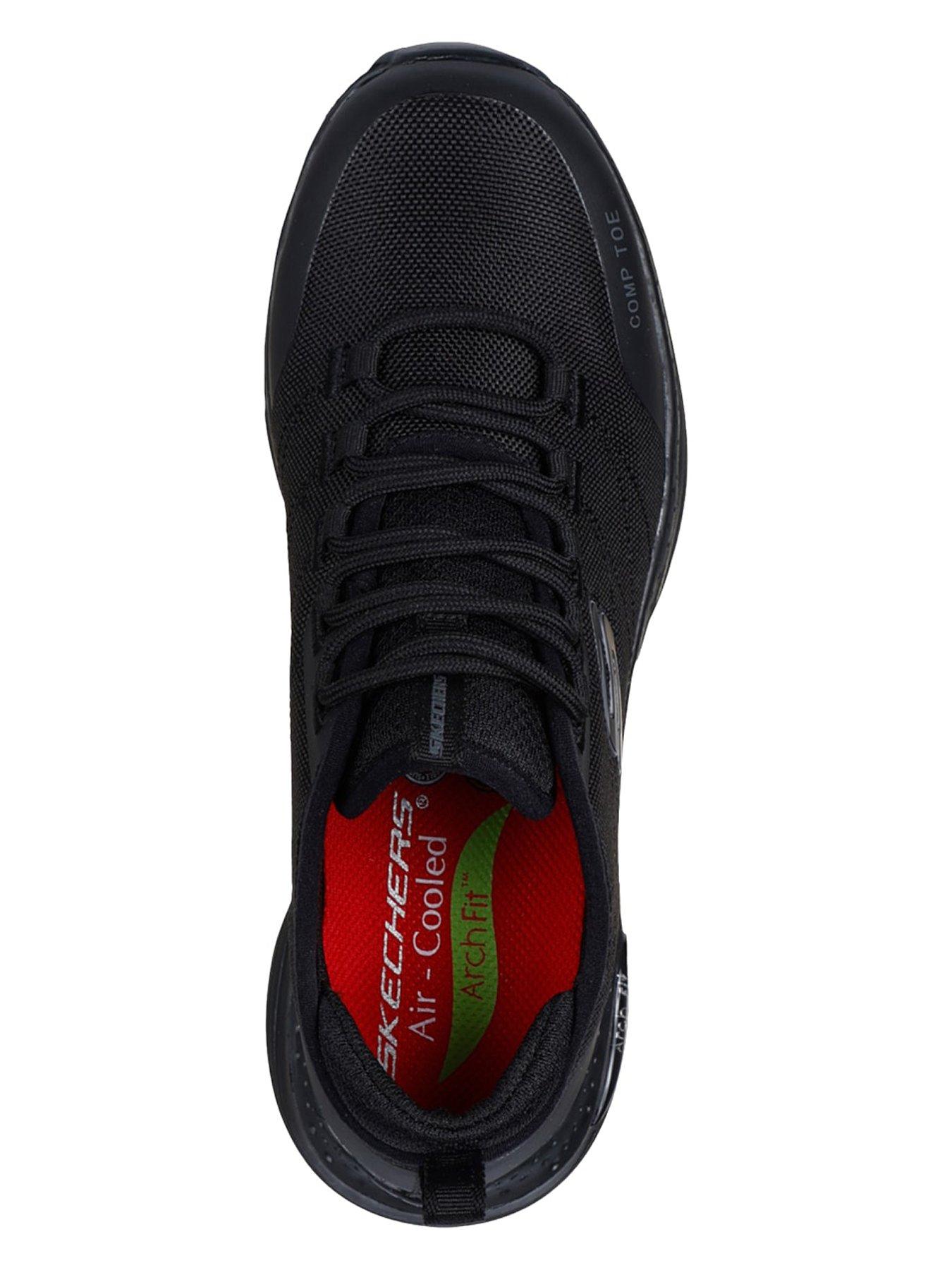 Image 4 of 5 of Skechers Arch Fit Workwear Trainer - Black
