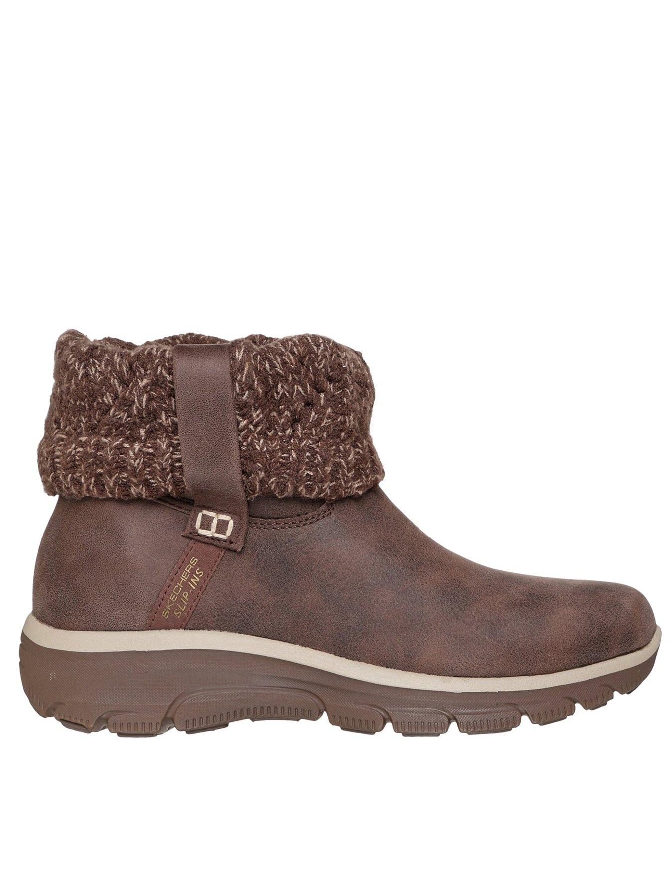 Skechers Easy Going Cozy Weather 2 Slip In Boot - Brown