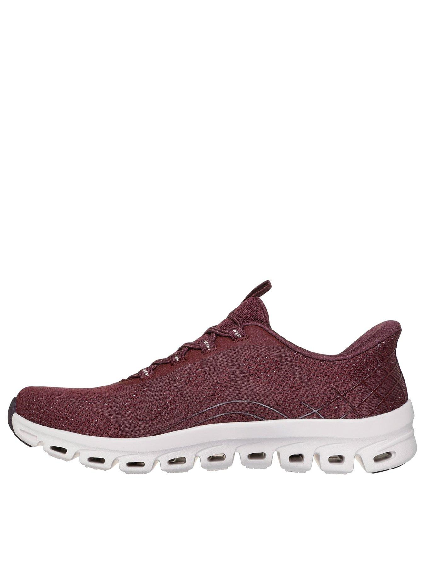 Image 3 of 5 of Skechers Glide-Step Elevate Slip-In Trainer - Red