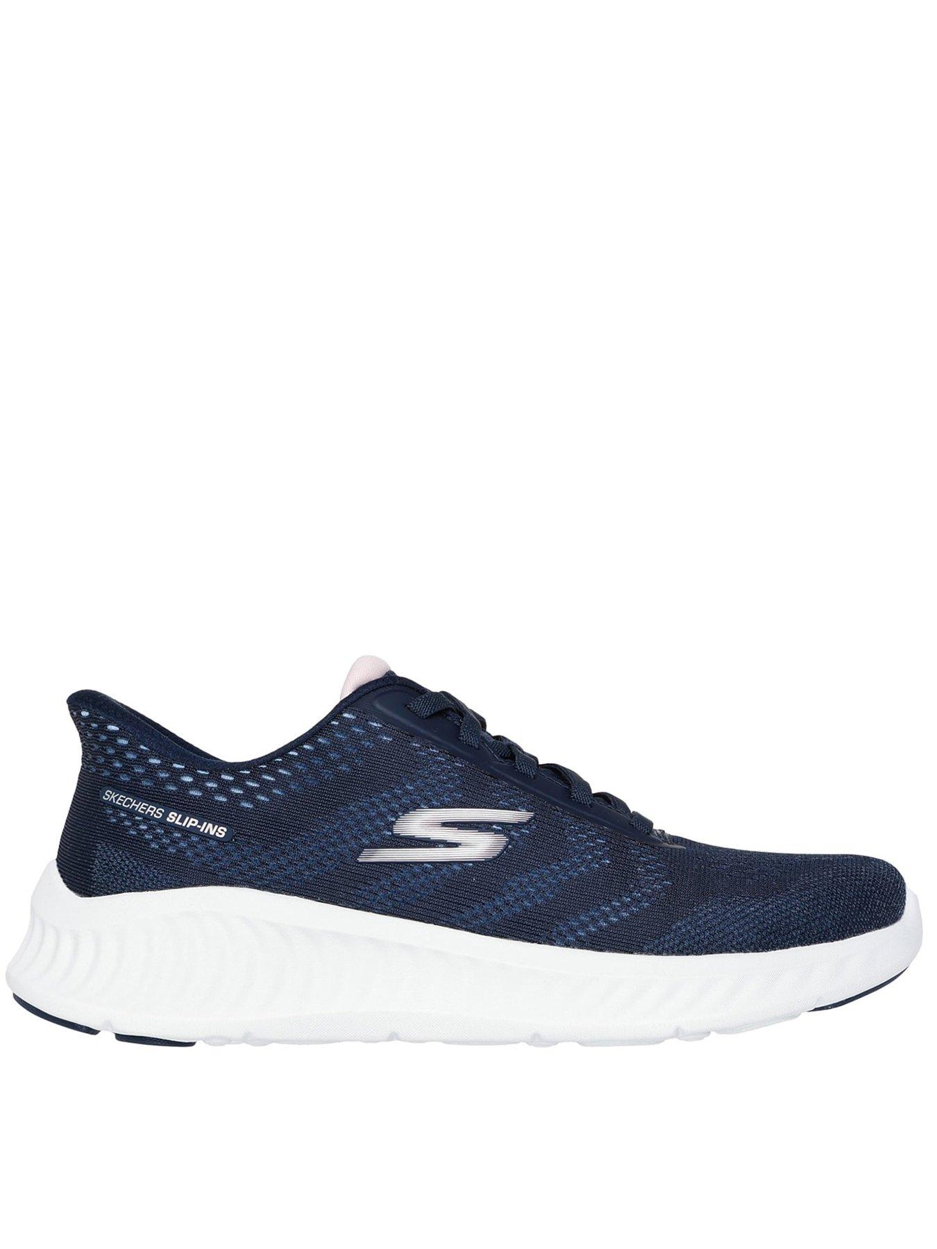 Skechers Go Walk Now Khloe Slip-In Trainer - Navy