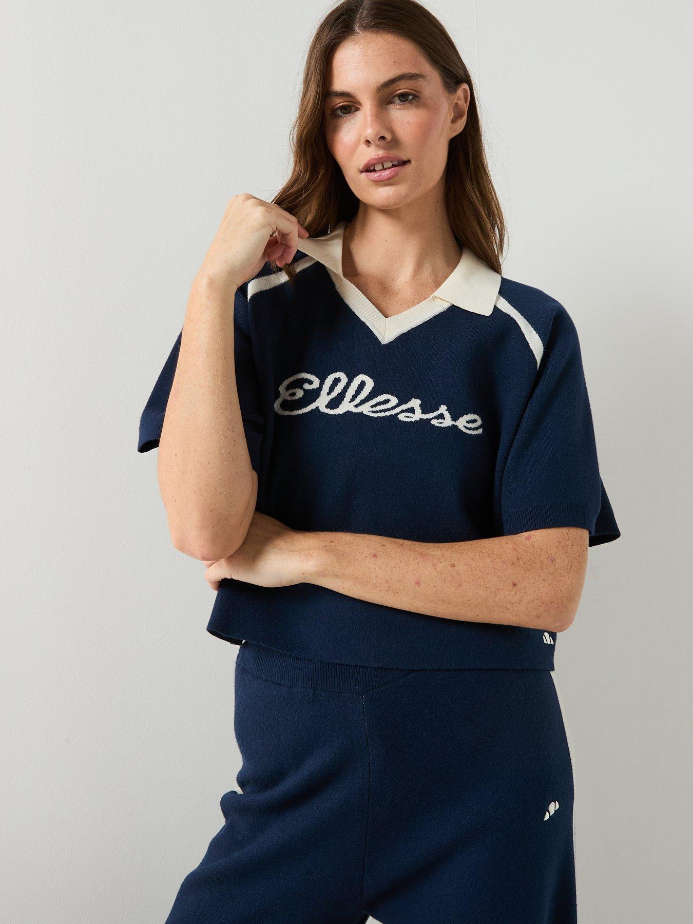 ellesse-womens-brunelli-knitted-polo-shirt-navydetail