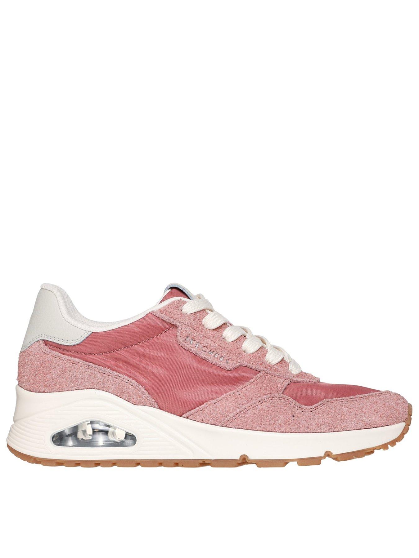 Skechers Uno Vintage Dayz Trainer - Pink