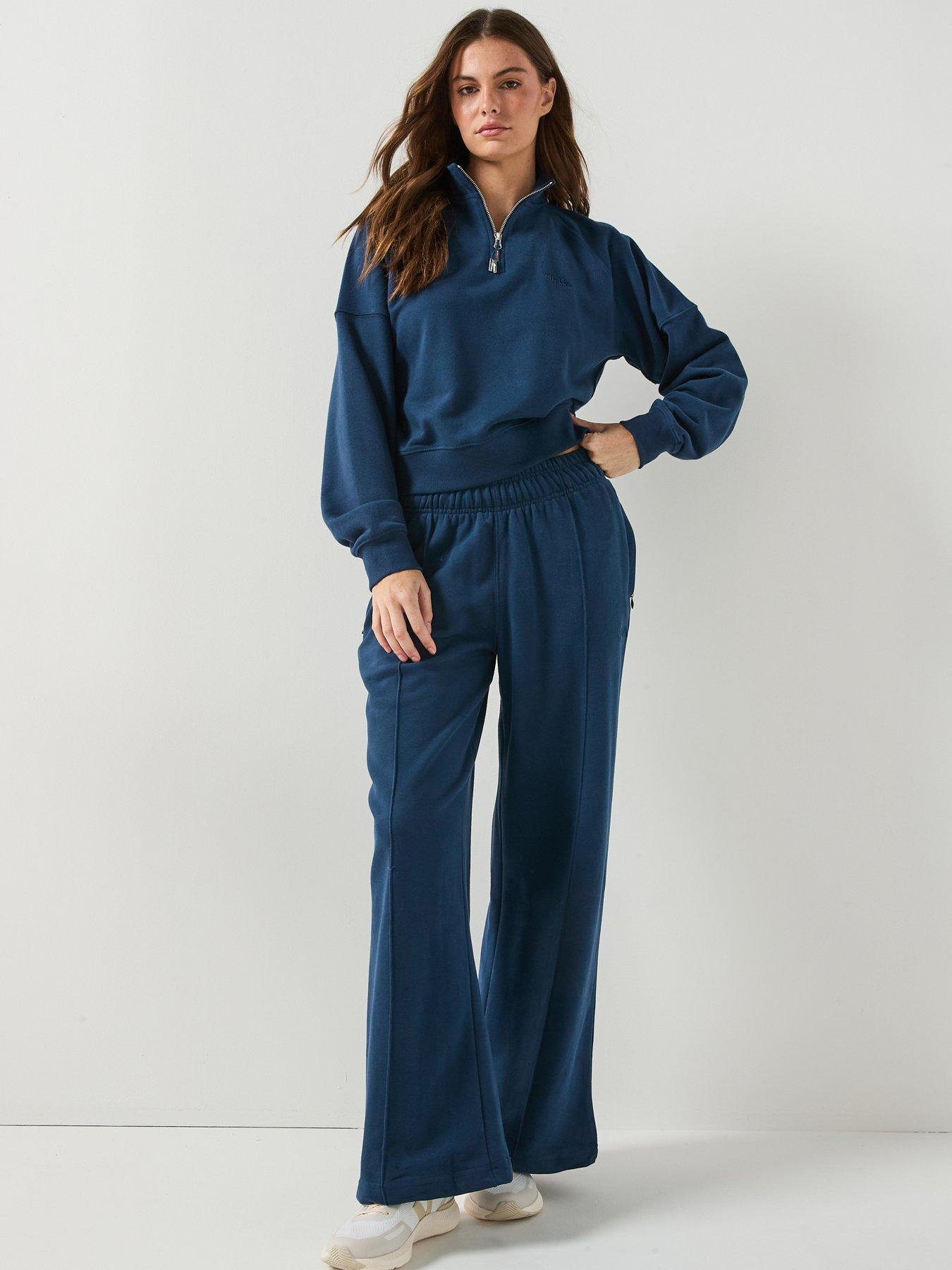 ellesse-womens-carrera-14-zip-top-navyback