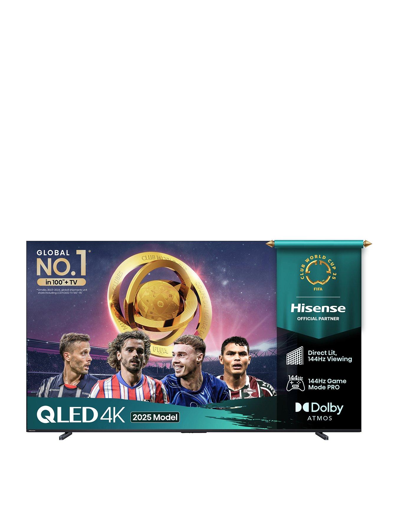 undefined Hisense 100" E78QTUK PRO 144Hz QLED Smart AI TV with Freely