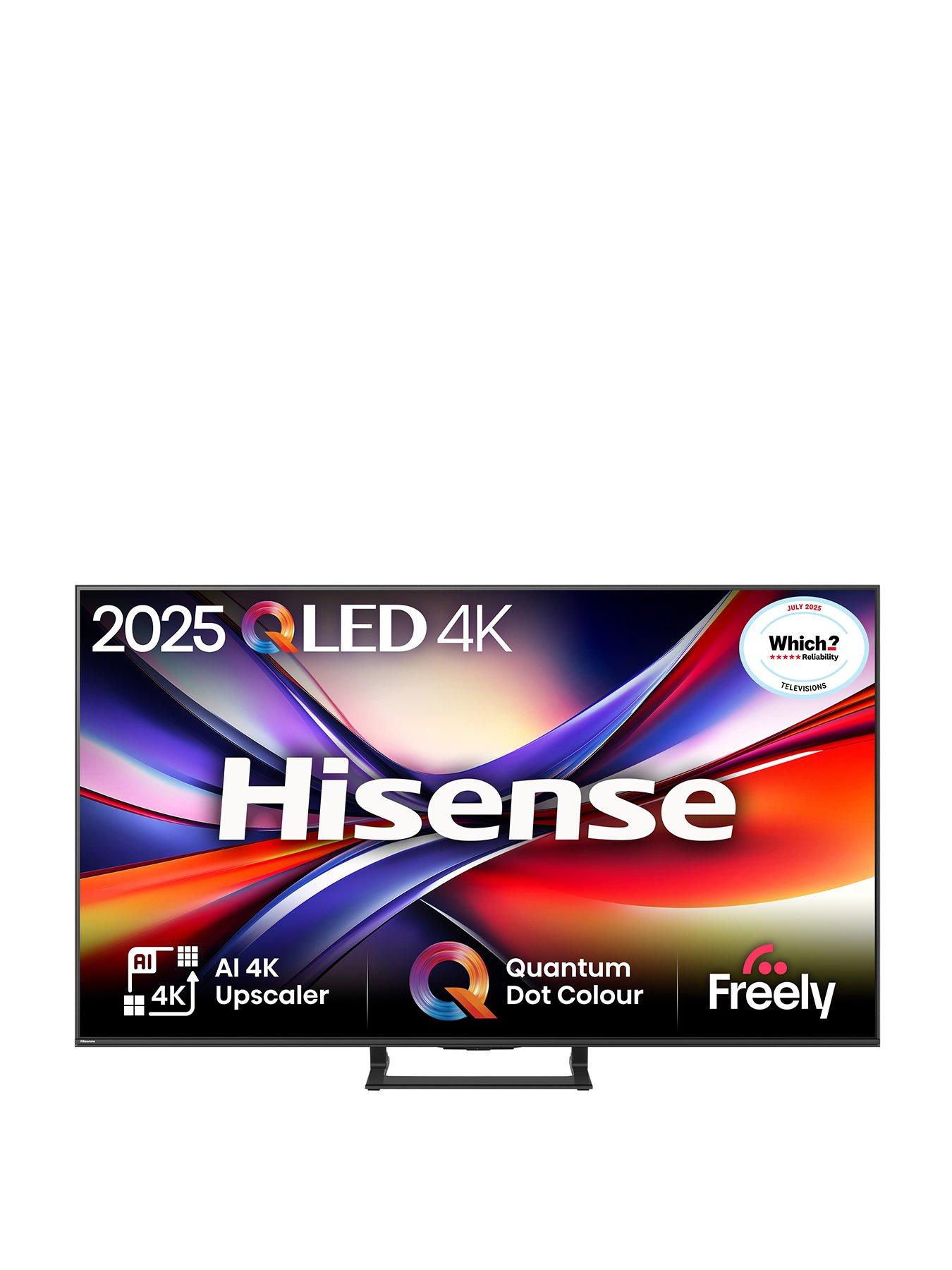 Image 1 of 7 of Hisense Hisense 75" A7QTUK QLED Smart AI TV with Freely