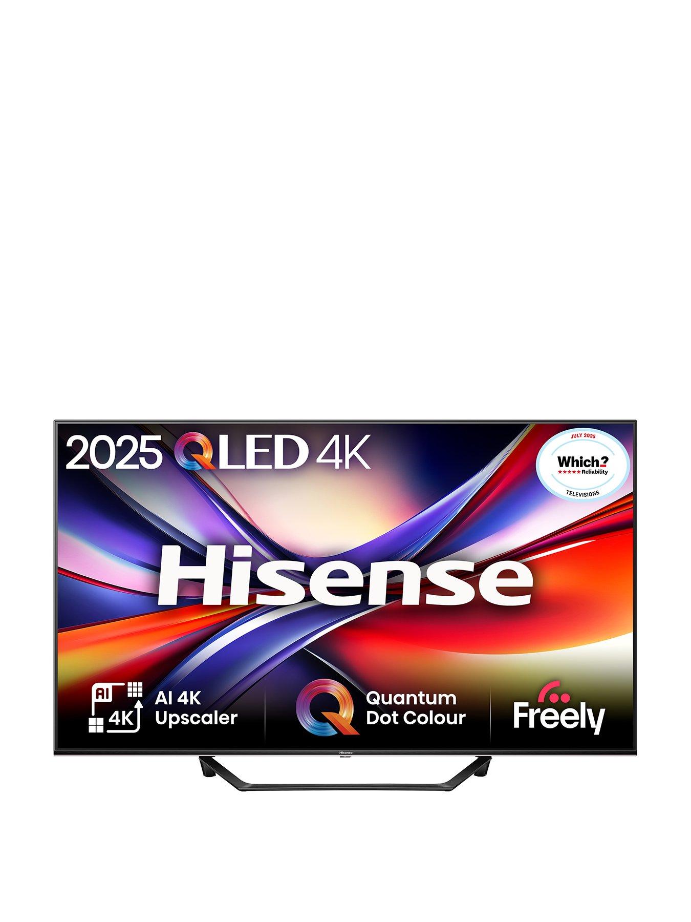Image 1 of 7 of Hisense Hisense 43" A7QTUK QLED Smart AI TV with Freely
