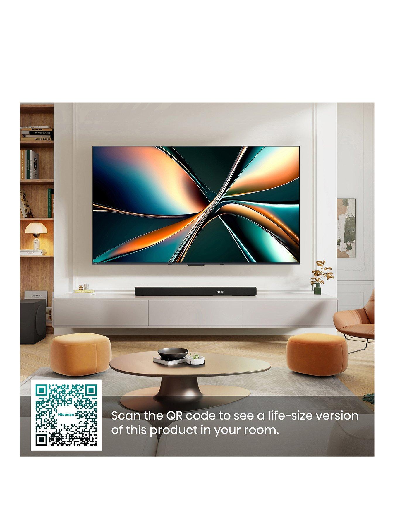 Image 2 of 7 of Hisense Hisense 75" U7QTUK MiniLED QLED 144Hz Smart AI TV with Freely