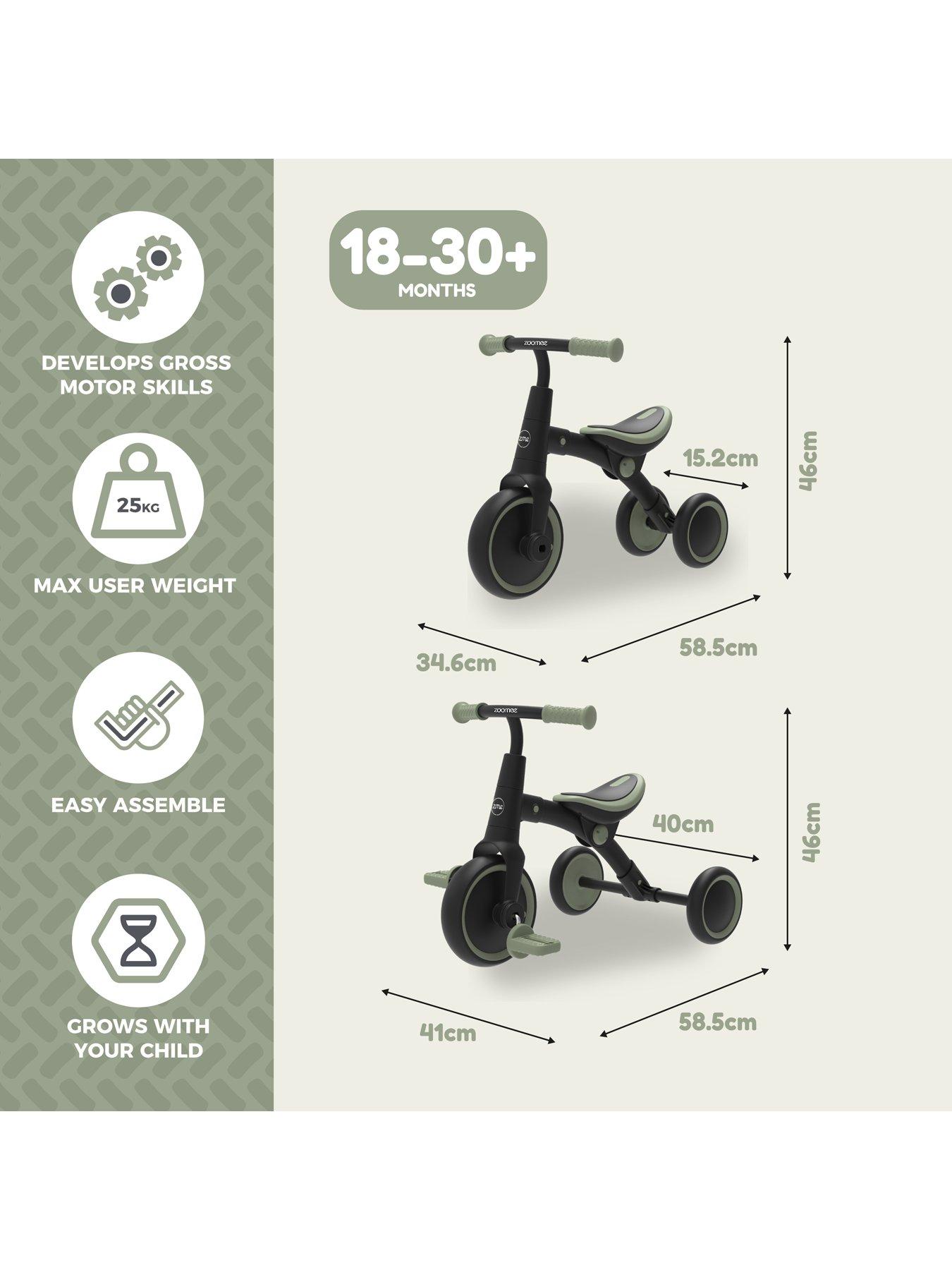 Image 6 of 7 of TP Zoomee Balance Bike to Trike