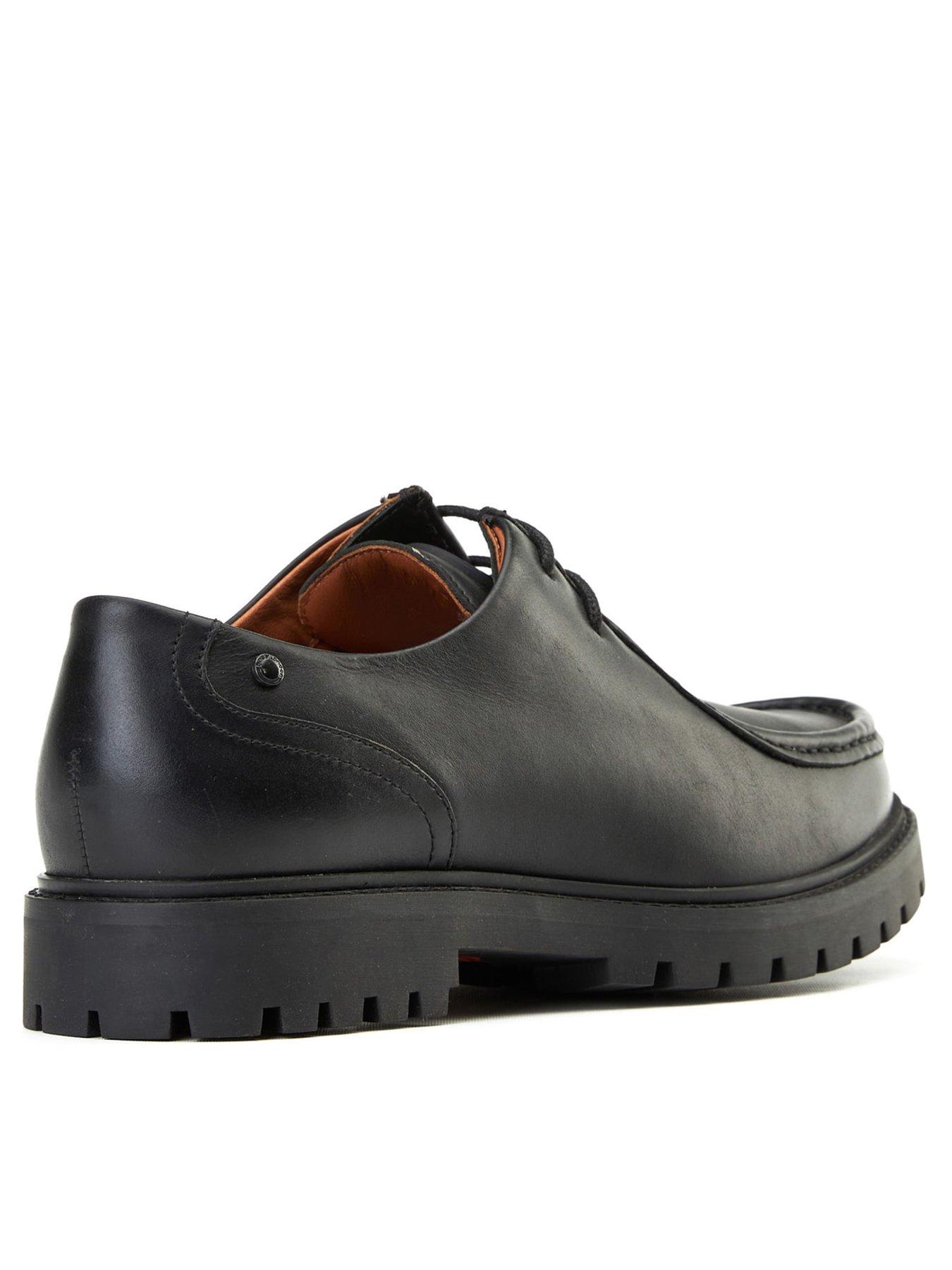 base-london-carbon-lace-up-shoenbsp-nbspblackback
