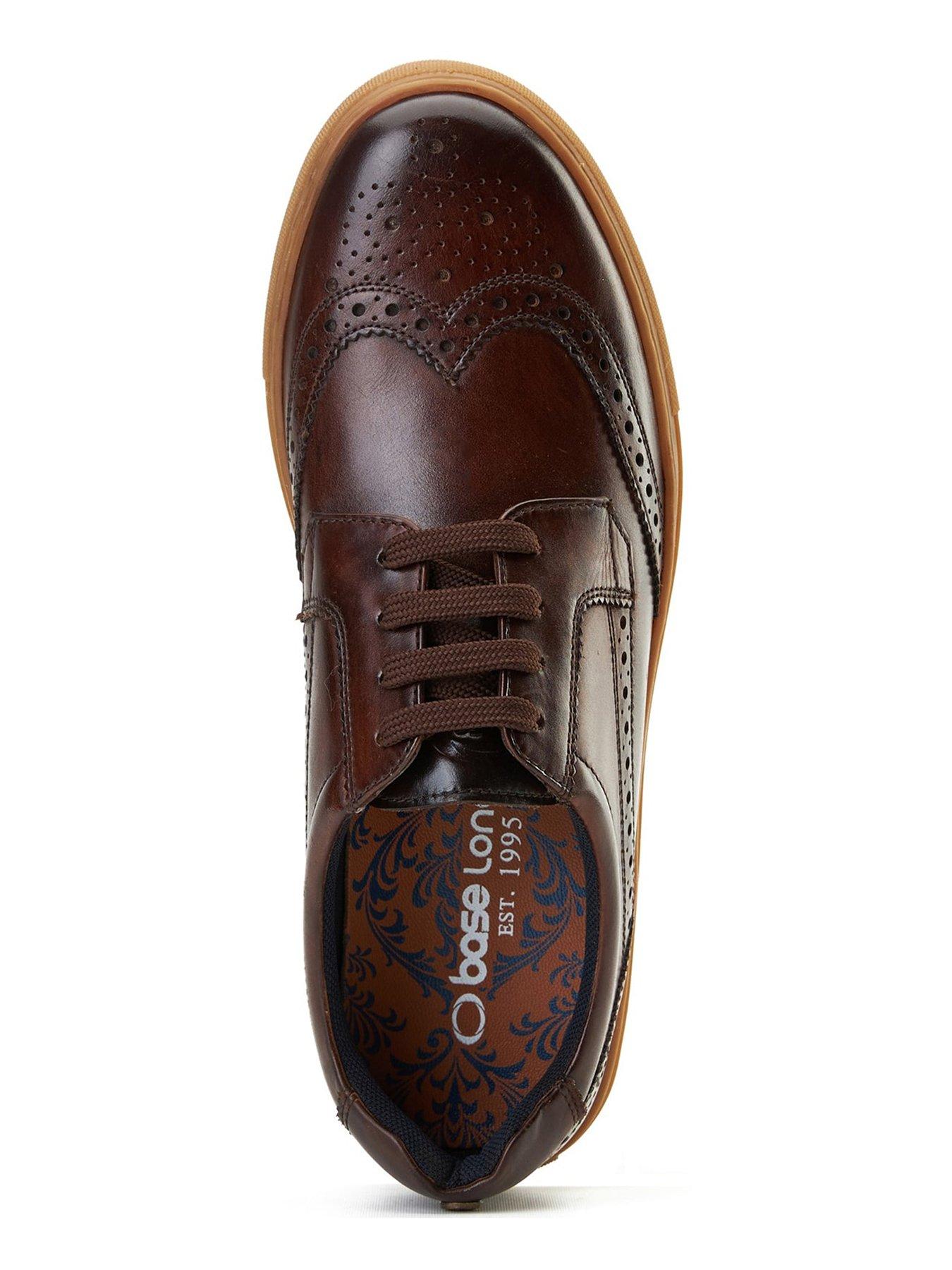 Image 4 of 6 of Base London Clapton Brogue Trainer&nbsp;-&nbsp;Brown