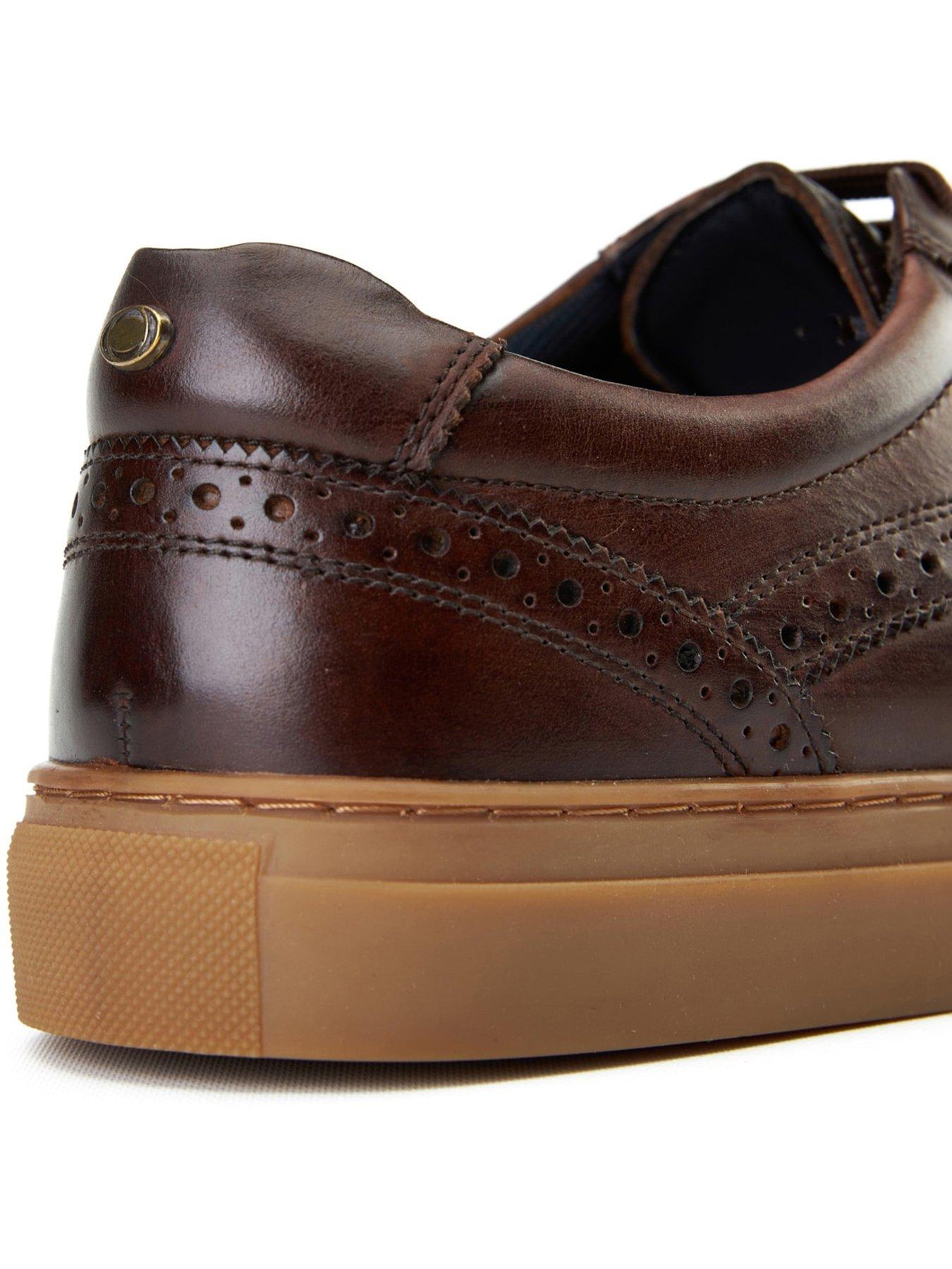 Image 6 of 6 of Base London Clapton Brogue Trainer&nbsp;-&nbsp;Brown