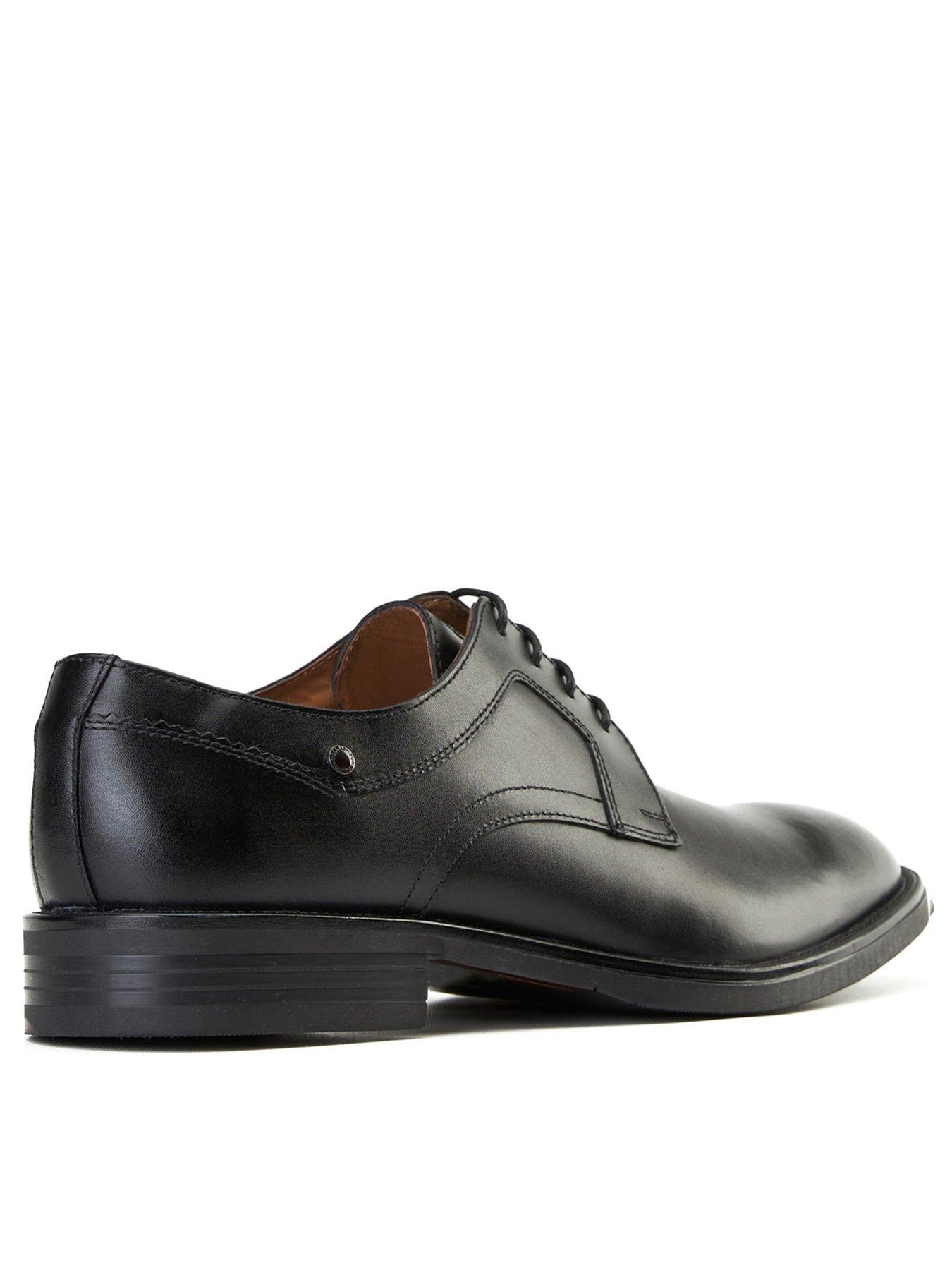base-london-sleeve-round-toe-derby-shoesnbsp-nbspblackback