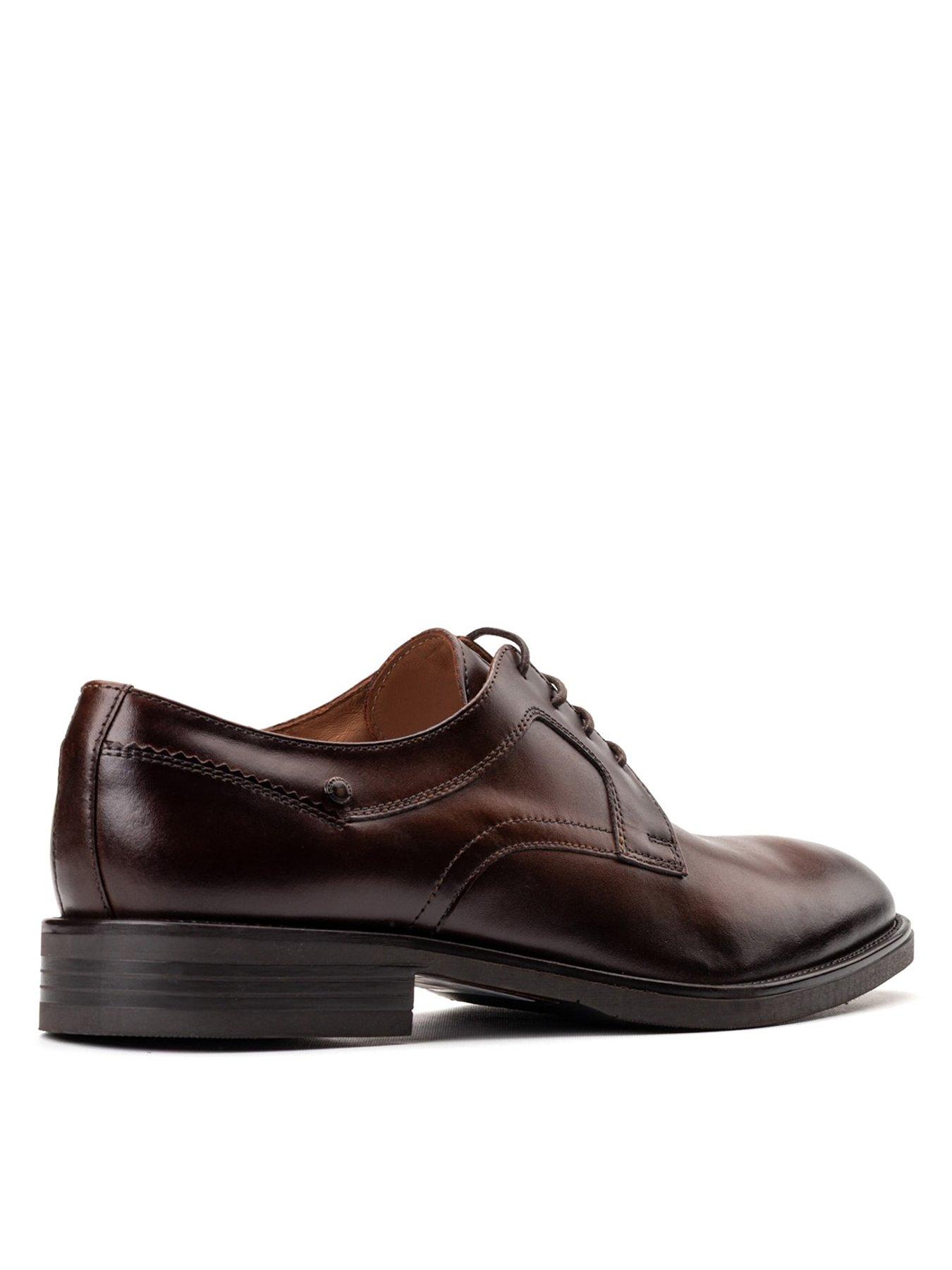 Image 3 of 6 of Base London Sleeve Derby Shoes&nbsp;-&nbsp;Brown